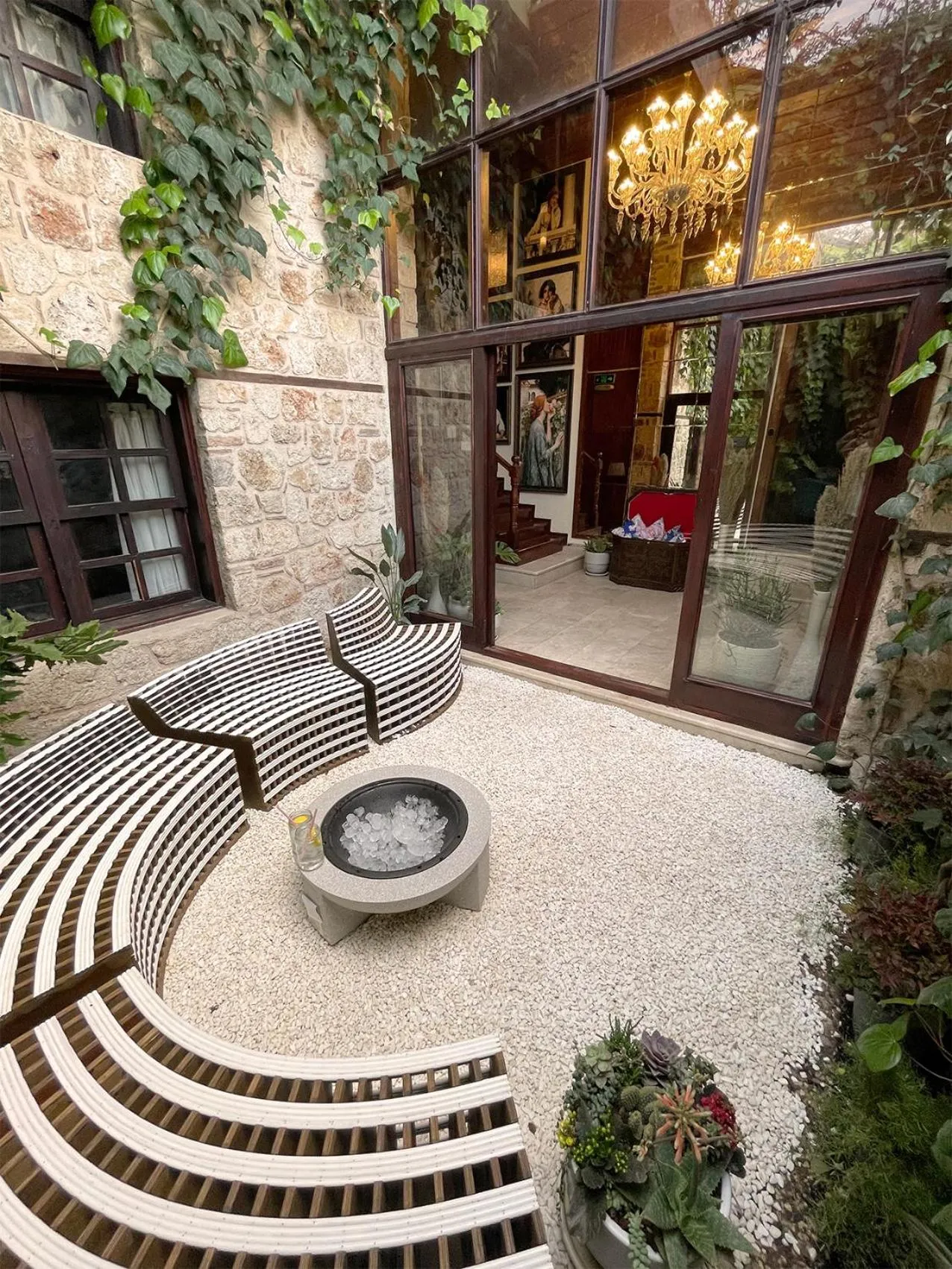 Patio in Hotel Mille Kaleiçi