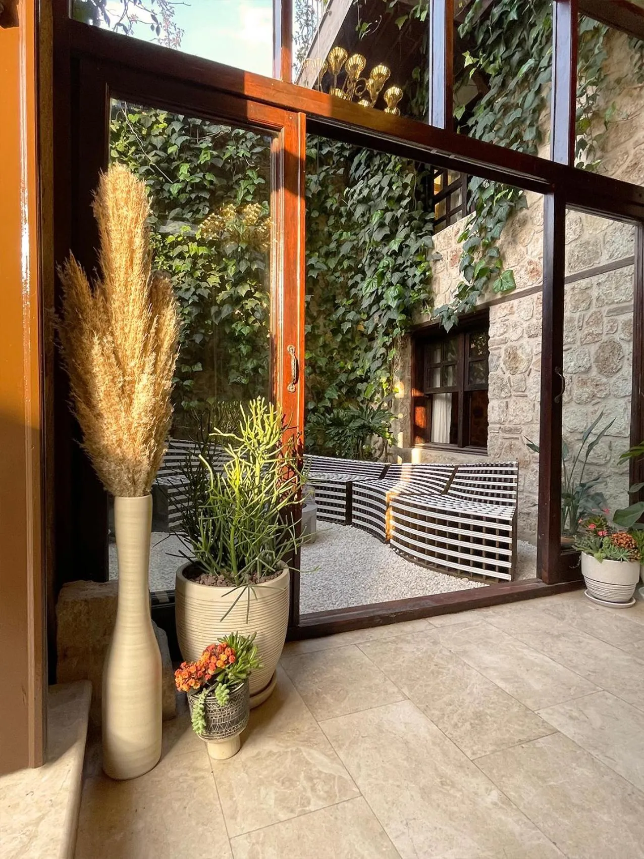 Patio in Hotel Mille Kaleiçi