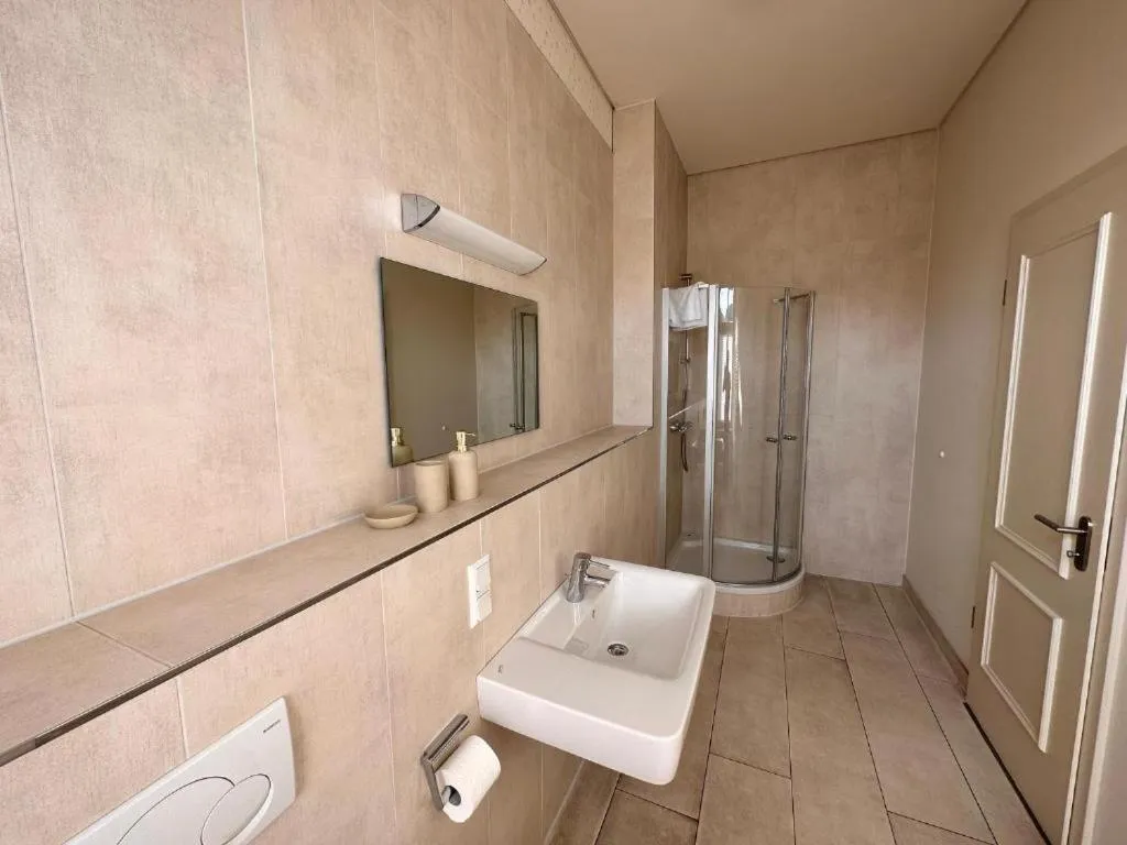 Shower in Altstadthotel Ilsenburg