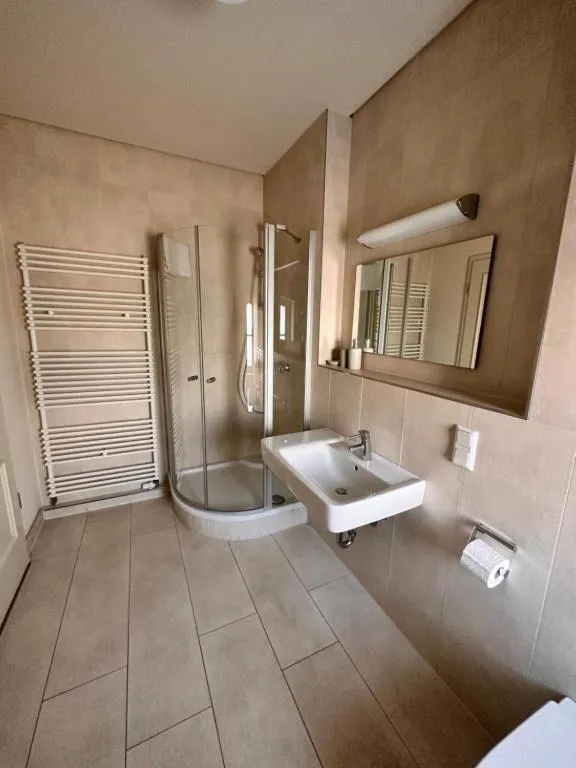 Shower in Altstadthotel Ilsenburg