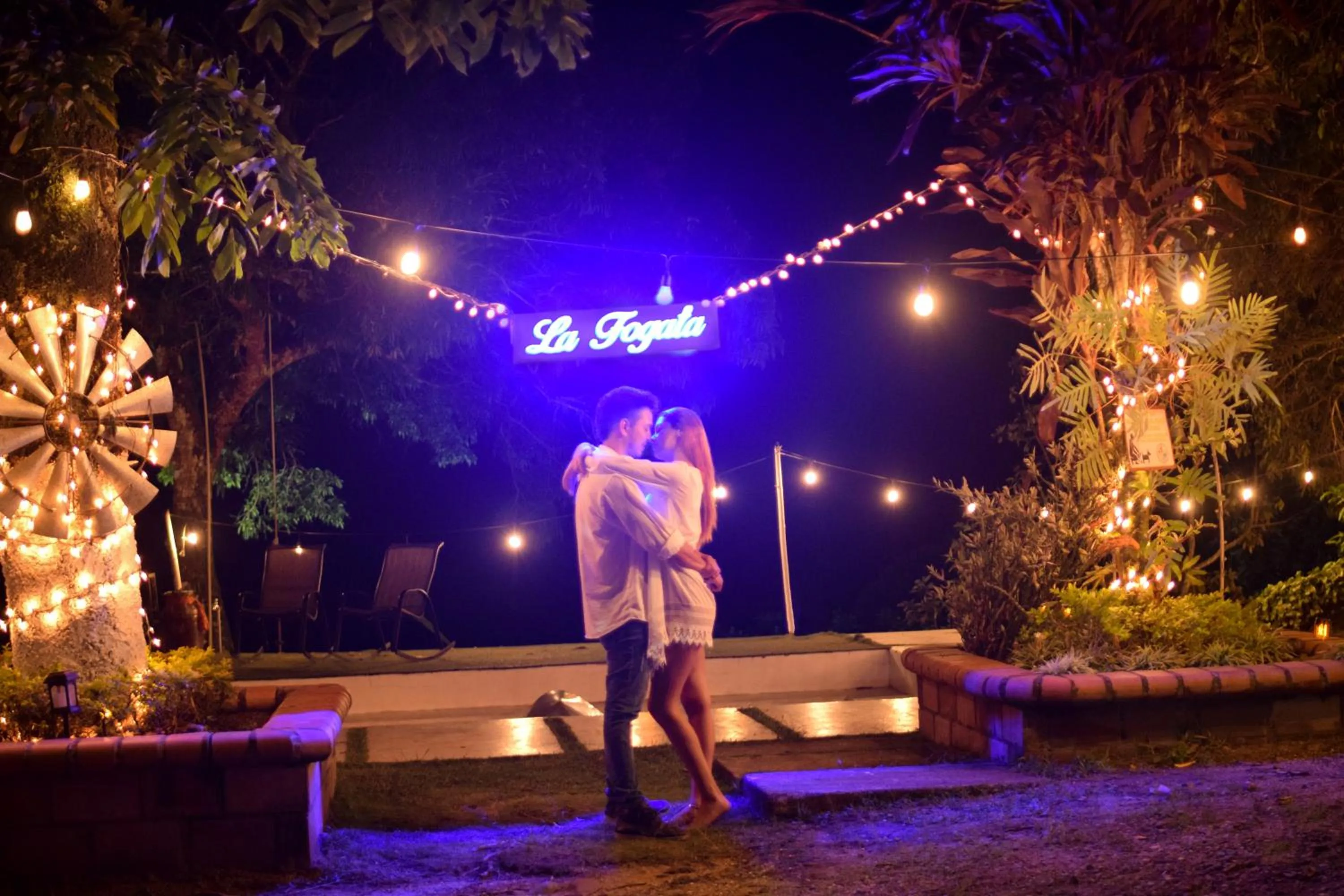 Night in BOSQUE EL DESCANSO