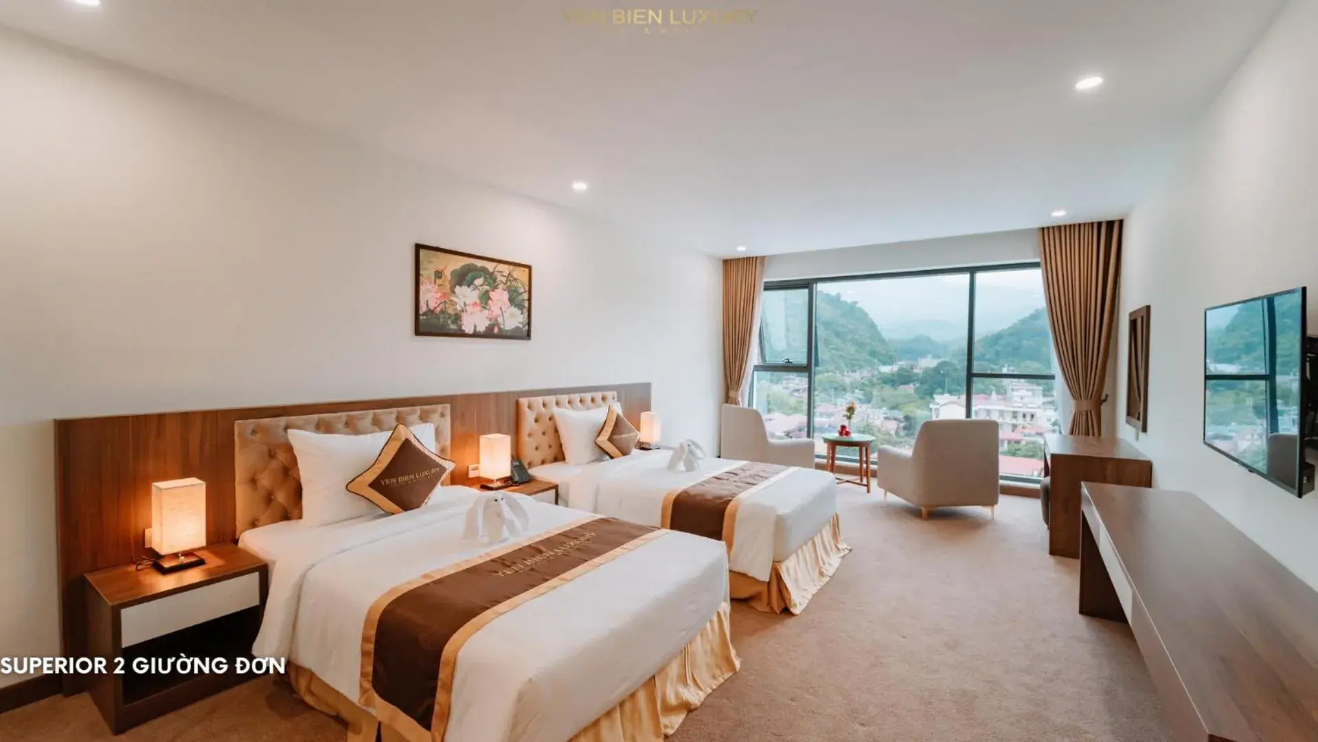 Superior Twin Room in YEN BIEN LUXURY HOTEL Superior Twin Room in YEN BIEN LUXURY HOTEL