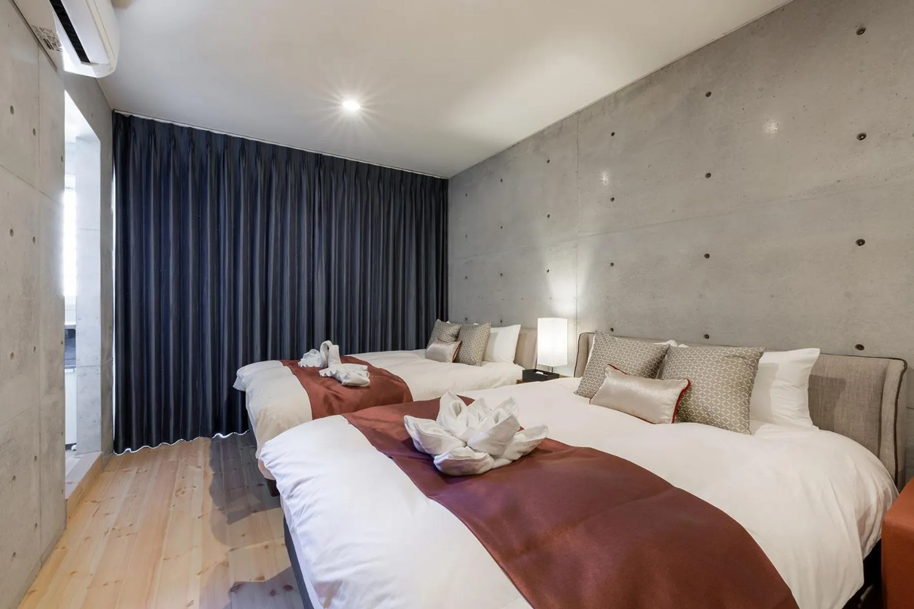 Bed in Tamatsukuri Daifuji Kan