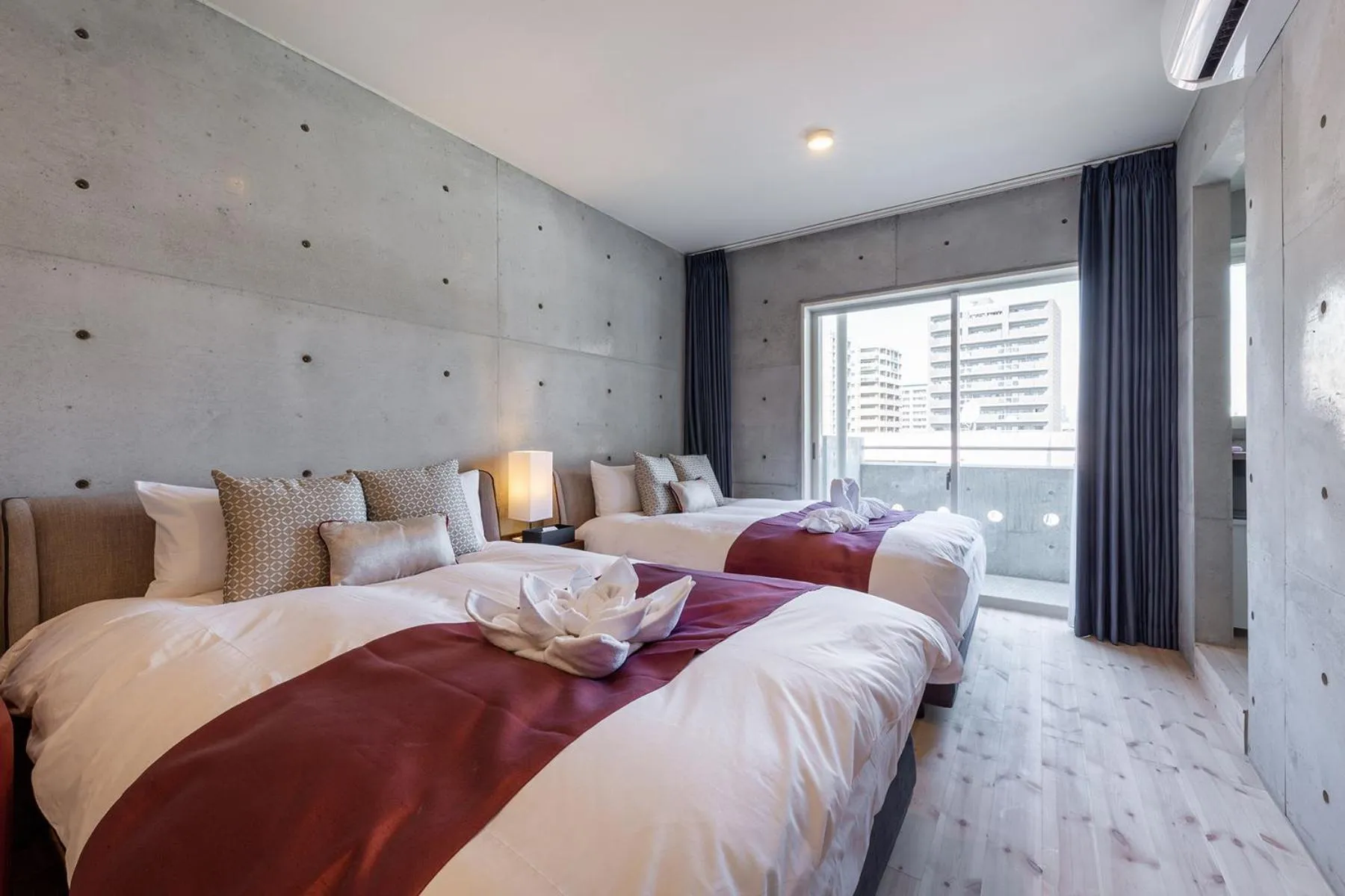 Bed in Tamatsukuri Daifuji Kan