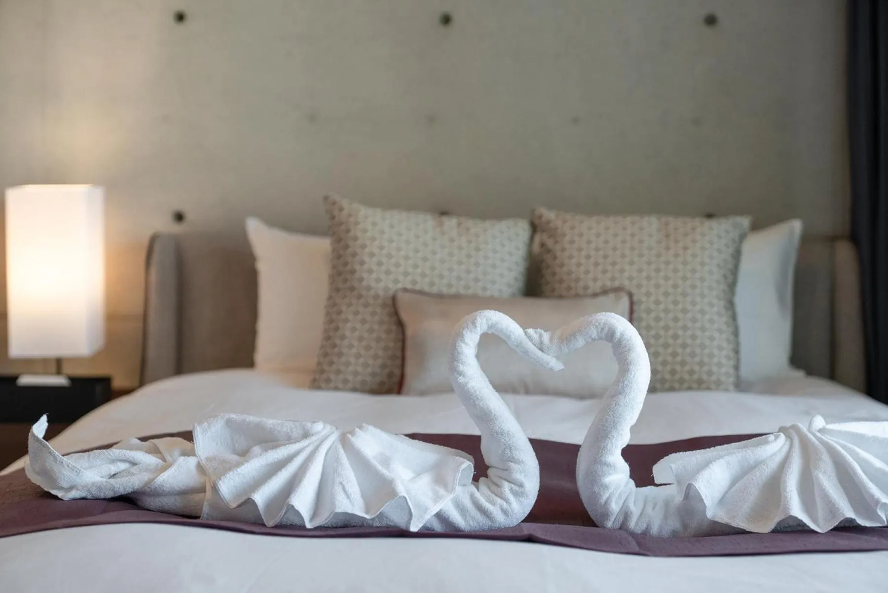 Bed in Tamatsukuri Daifuji Kan