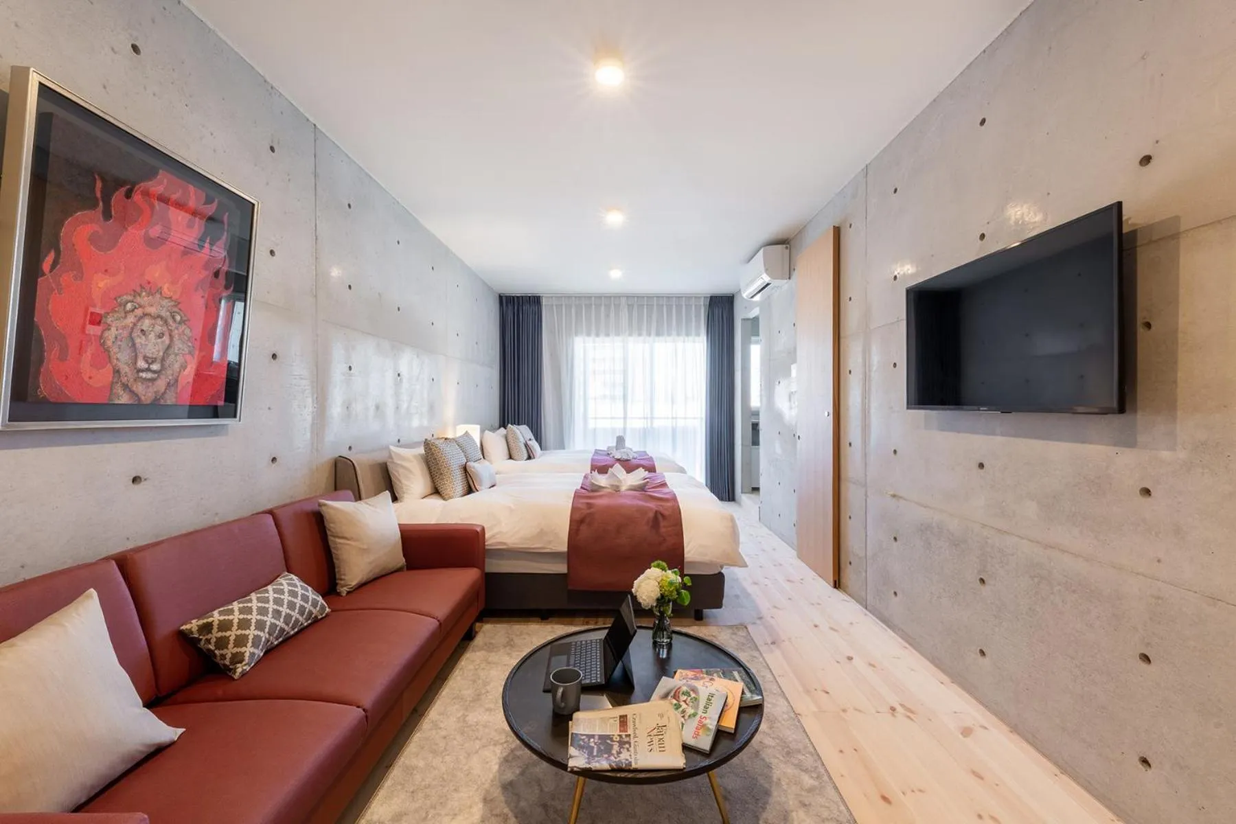 Photo of the whole room in Tamatsukuri Daifuji Kan