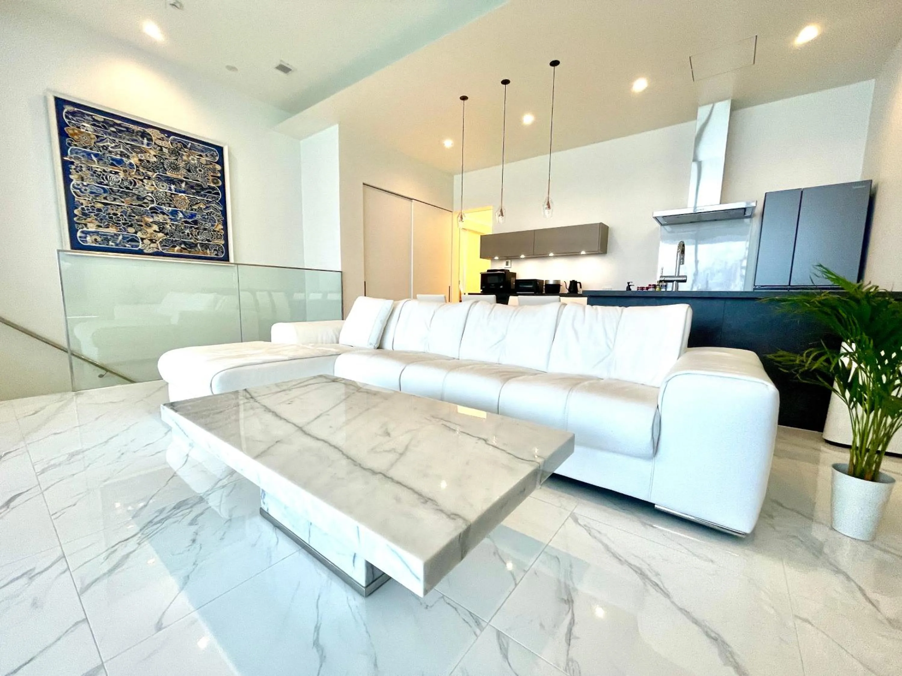 Living room in Villa VALIOSA ON THE BEACH