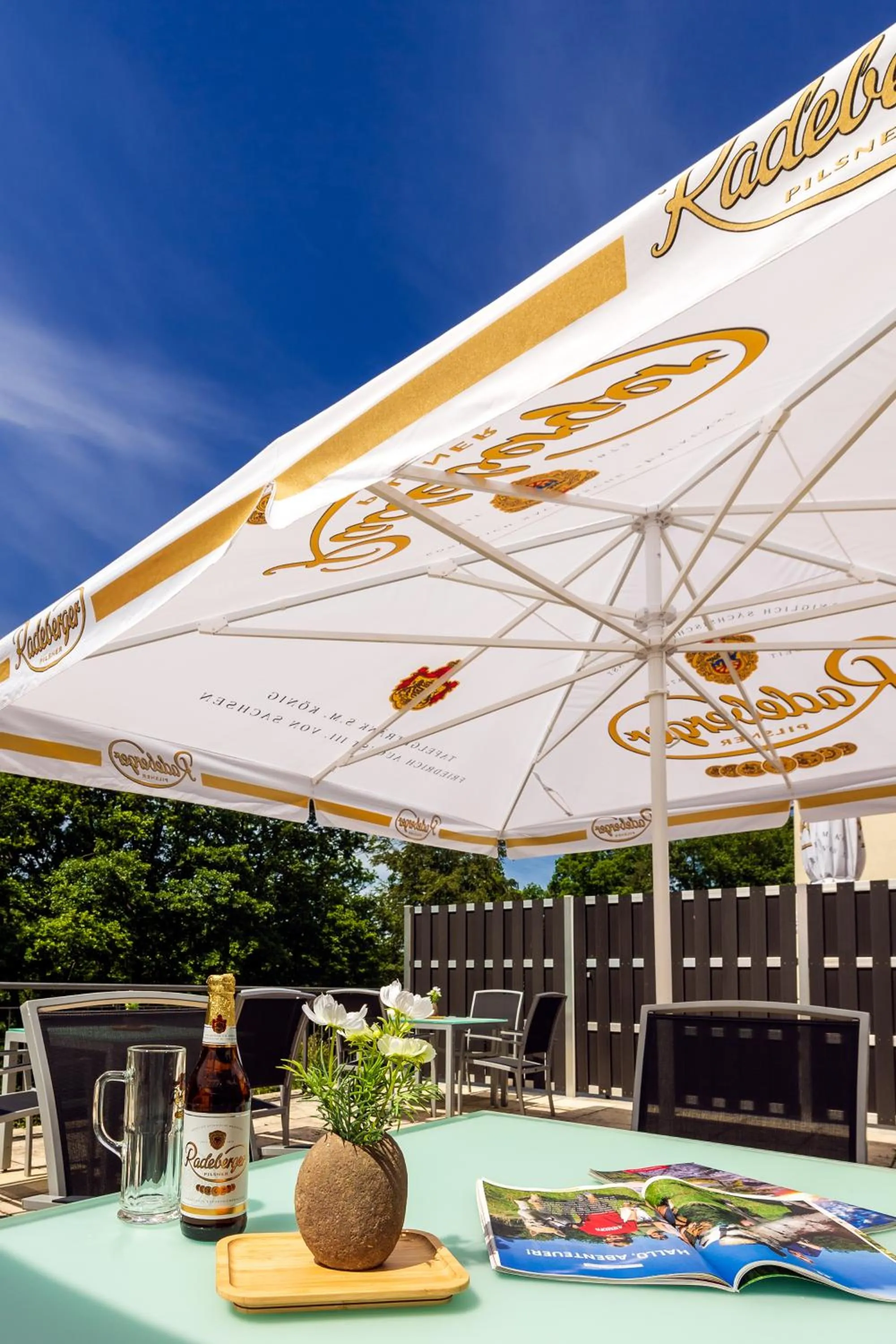 Balcony/Terrace in Parkhotel Hohnstein by STEIGER Hotels