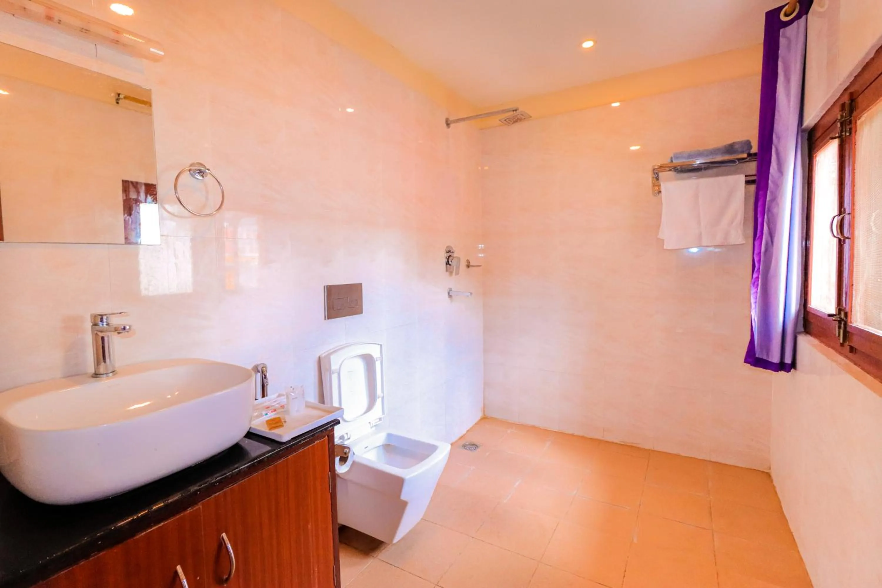 Bathroom in Everland Kathmandu Hotel