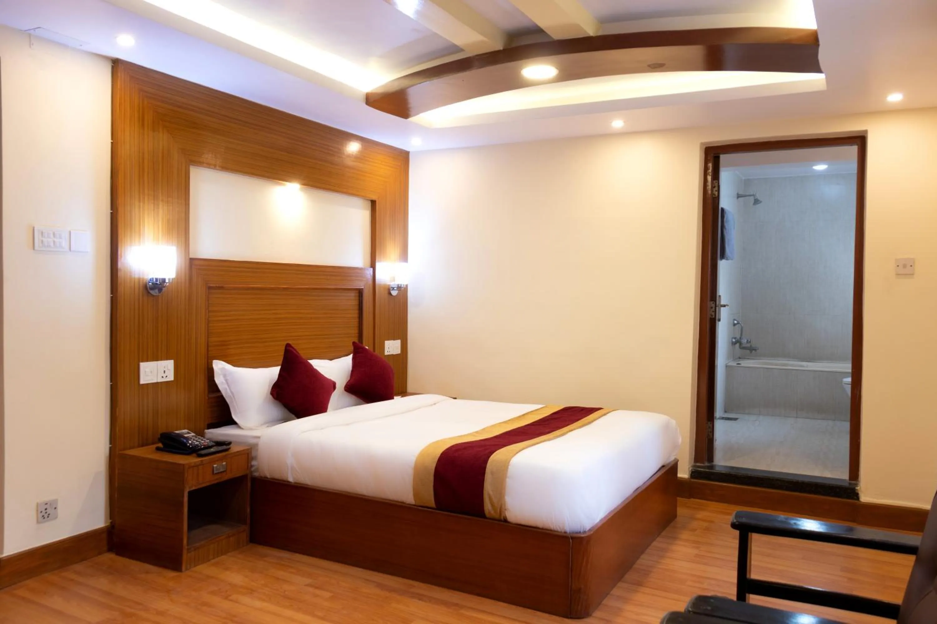 Bedroom, Bed in Everland Kathmandu Hotel