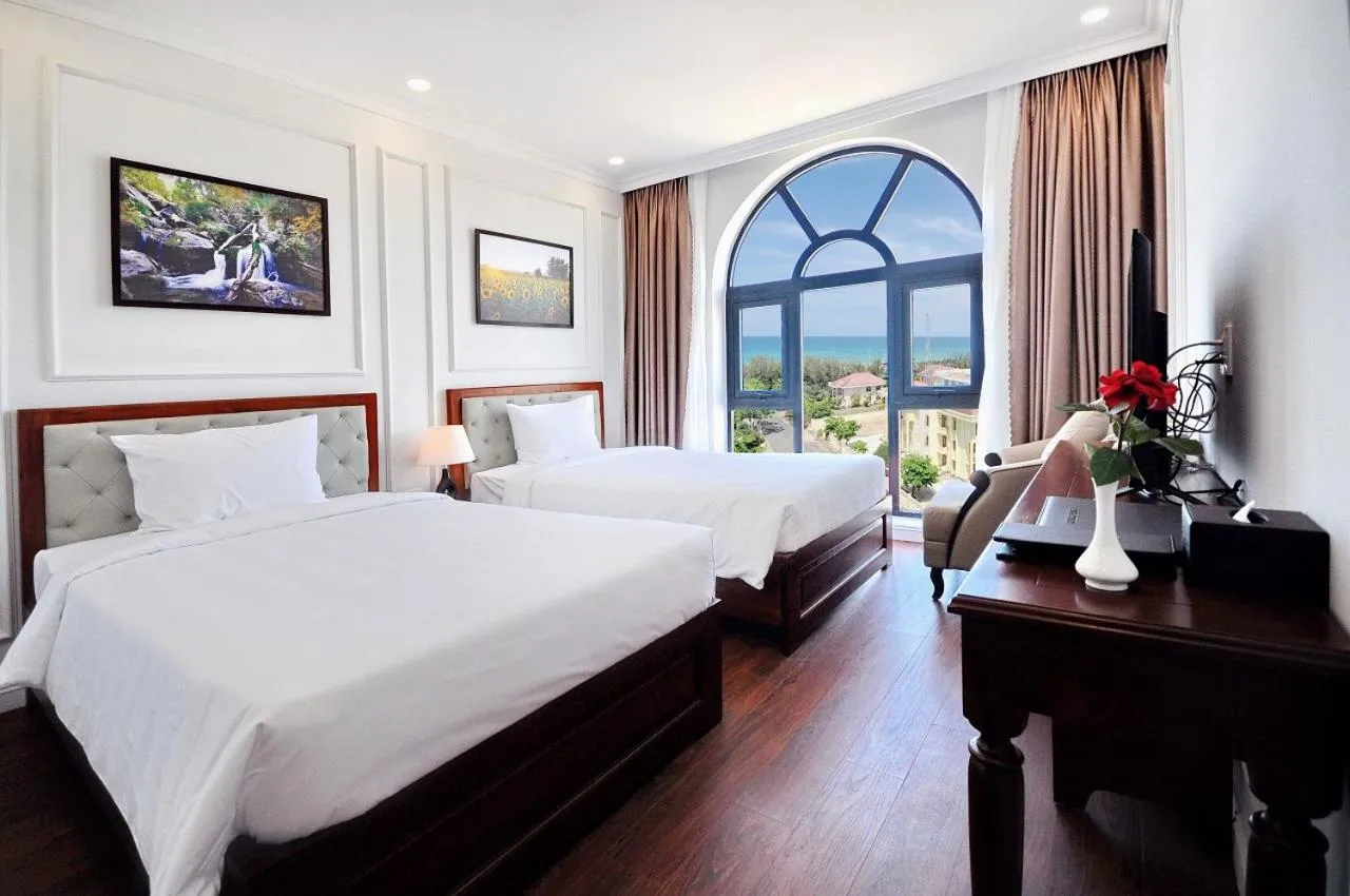 Bed in Sunflower Hotel Phú Yên