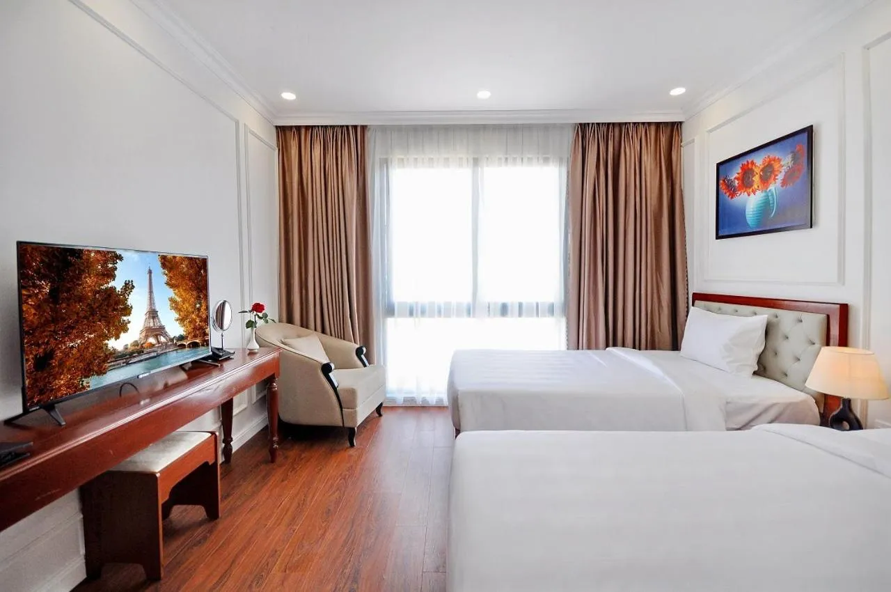 Bed in Sunflower Hotel Phú Yên