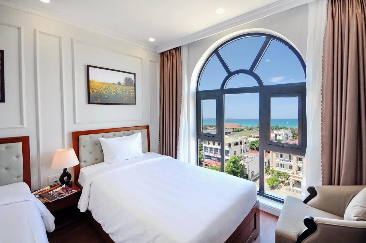 Bed in Sunflower Hotel Phú Yên