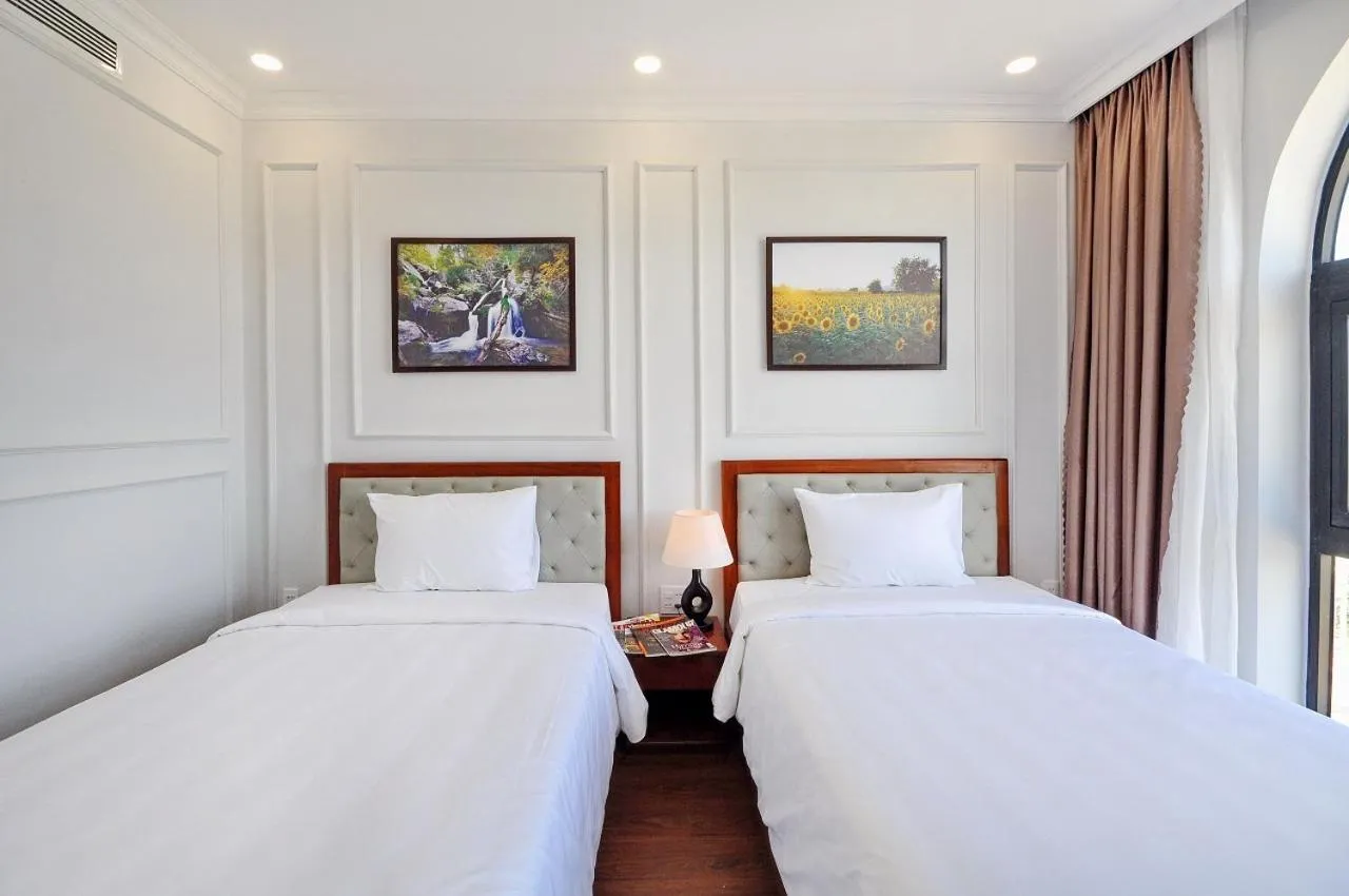 Bed in Sunflower Hotel Phú Yên