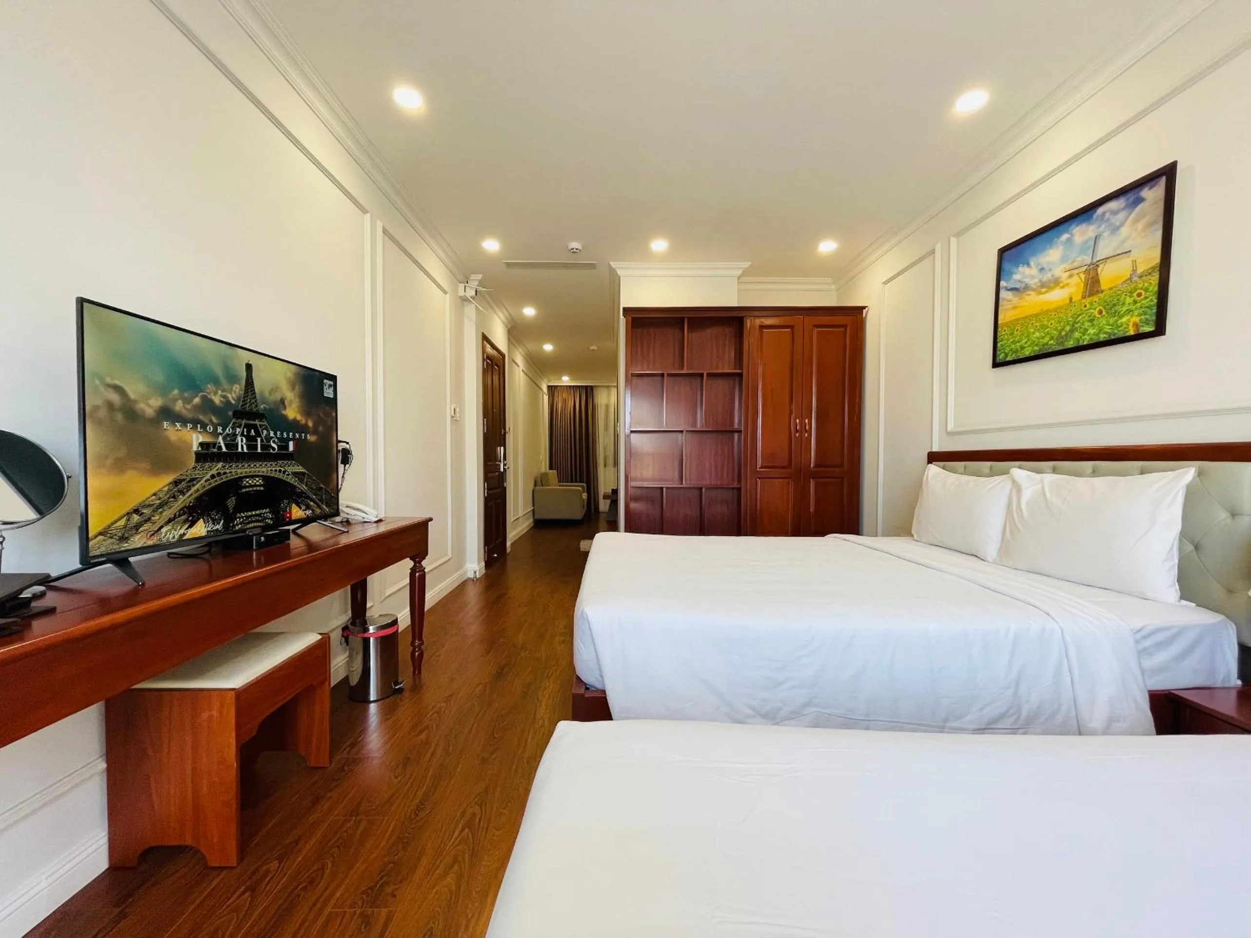 Bed in Sunflower Hotel Phú Yên