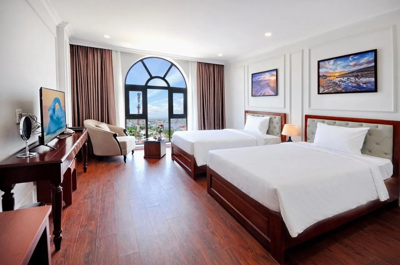 Bed in Sunflower Hotel Phú Yên