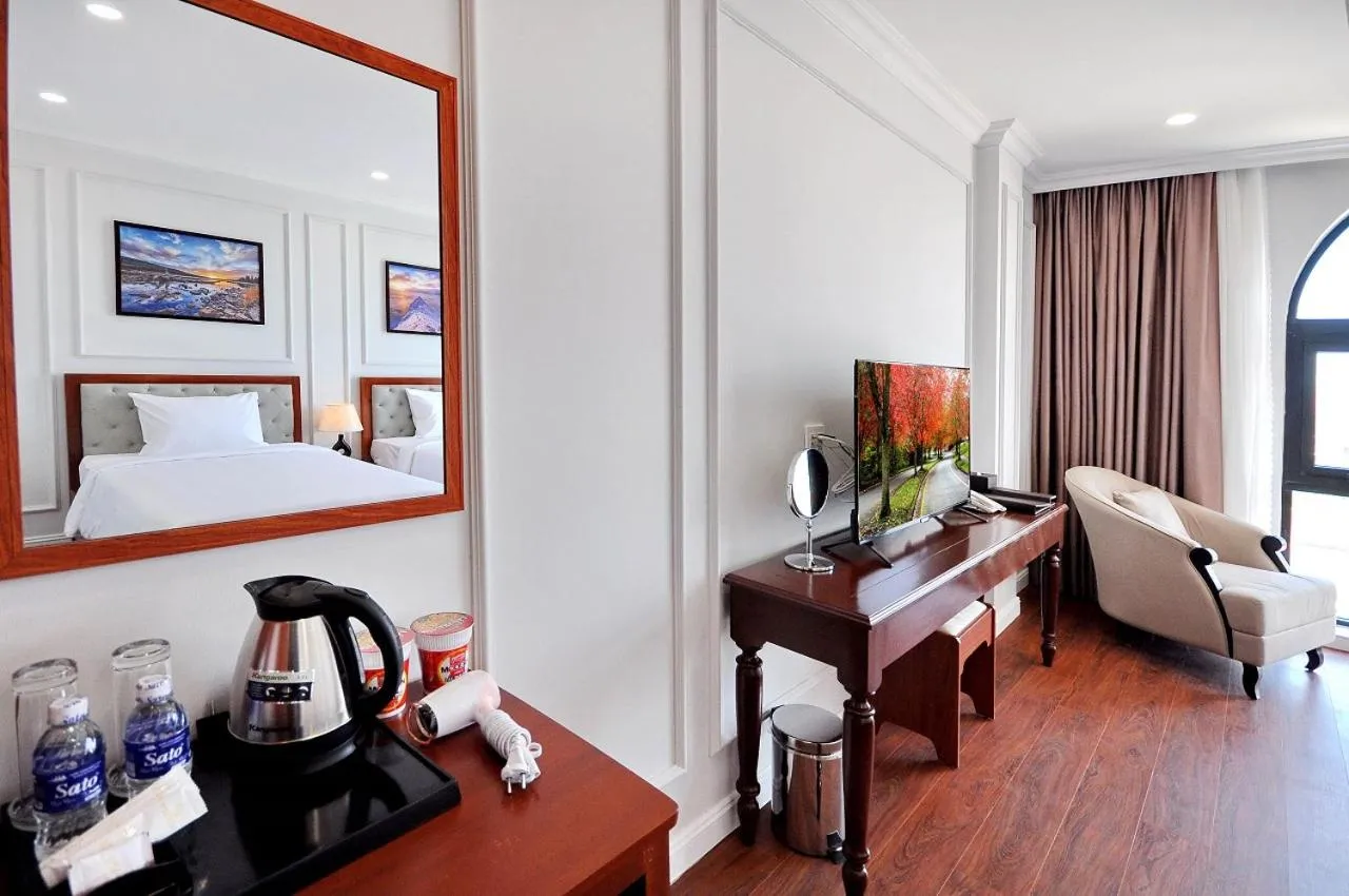 Bed in Sunflower Hotel Phú Yên