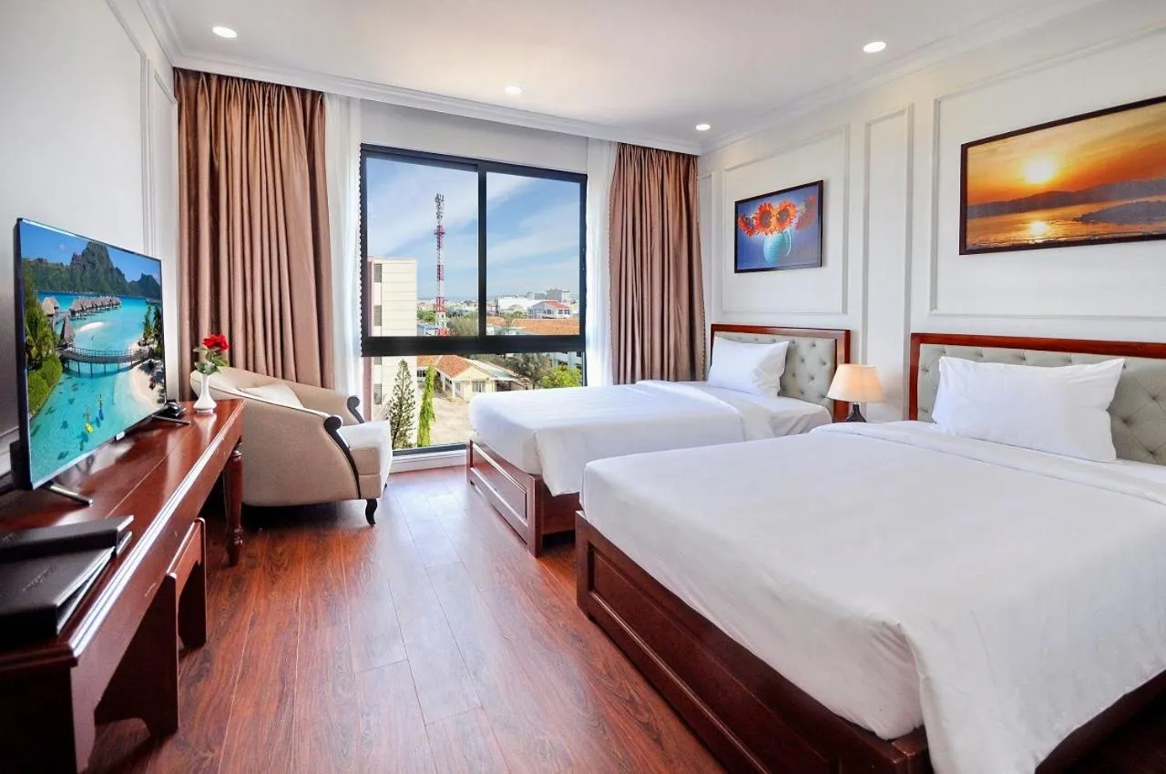 Bed in Sunflower Hotel Phú Yên