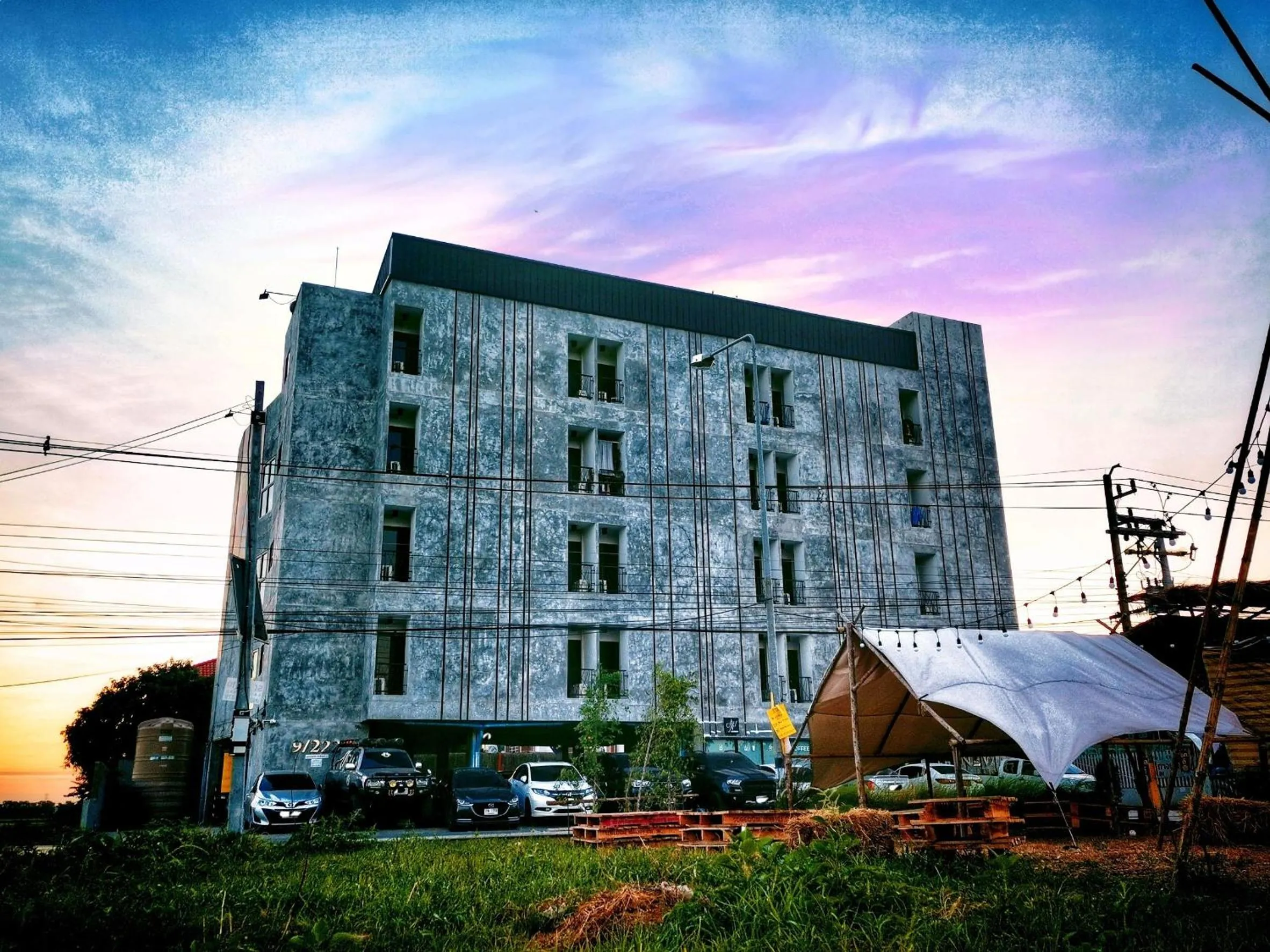 Property building in Newman hotel