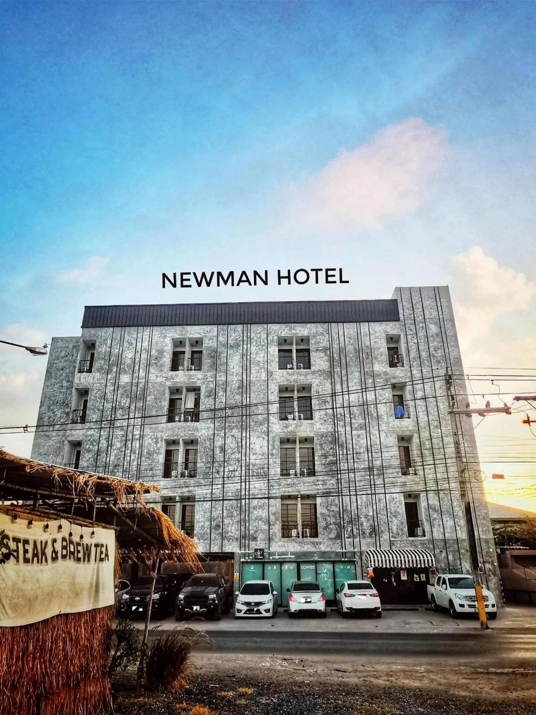 Property building in Newman hotel