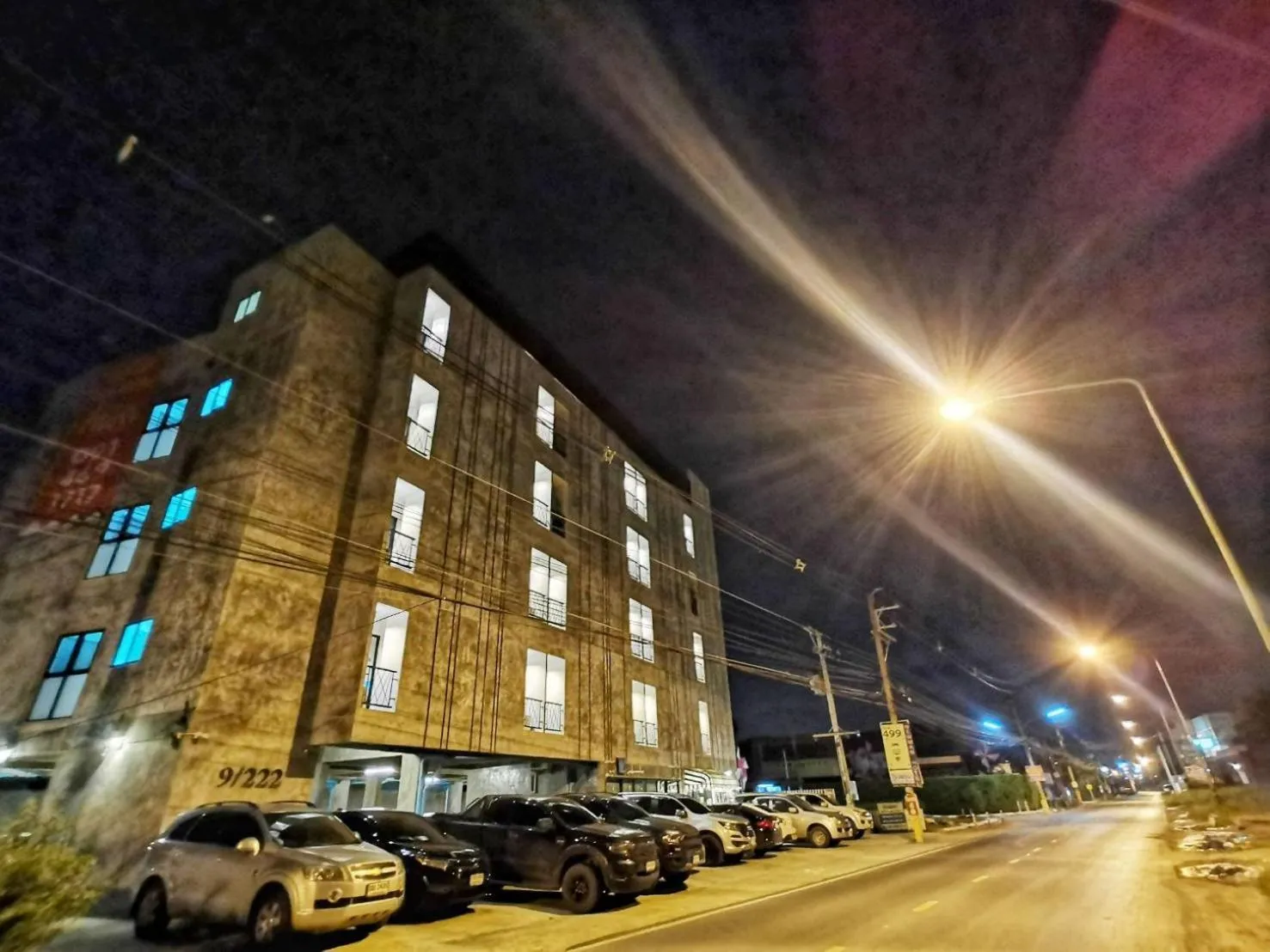 Night in Newman hotel