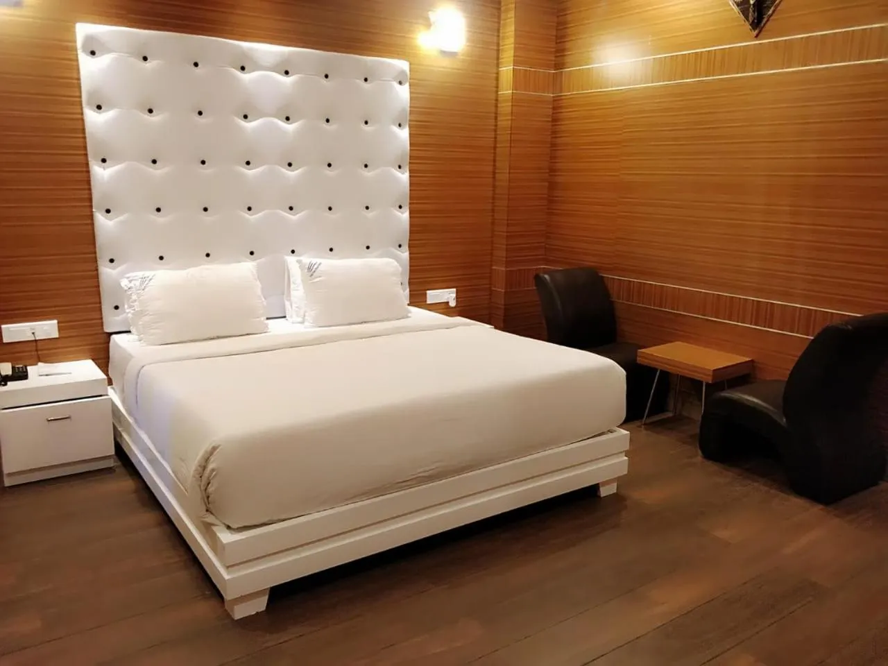 Bed in Pearl Park Beach Resort Private Limited