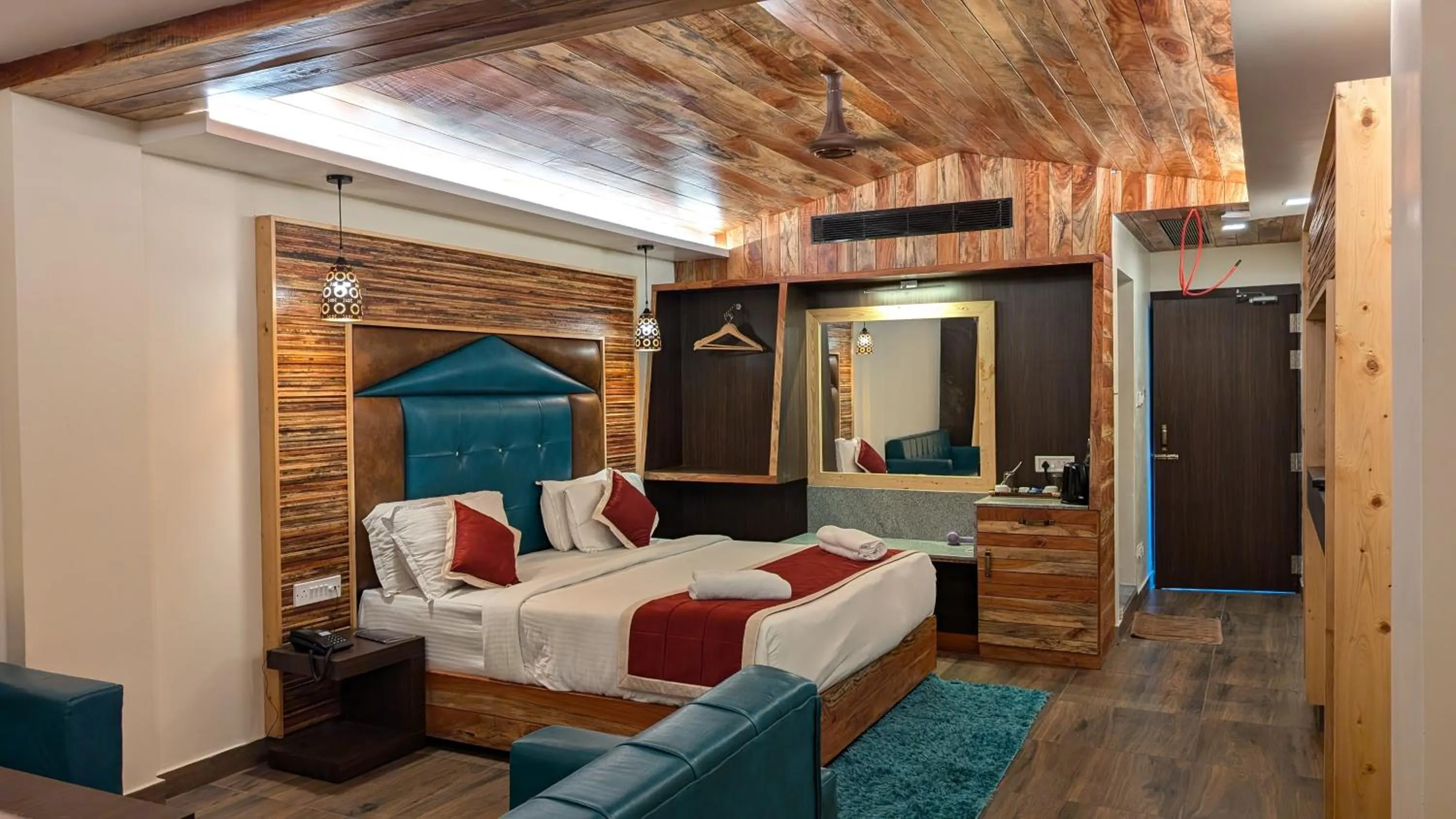 Bedroom, Bed in Pearl Park Beach Resort Private Limited