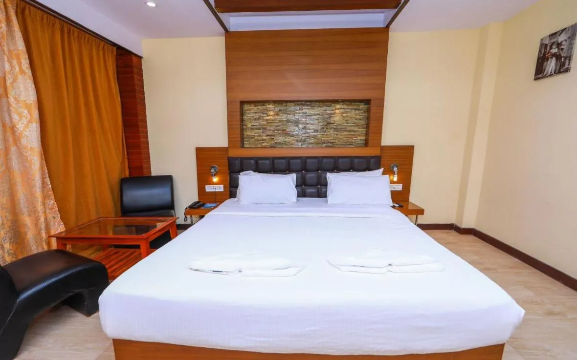 Coffee/tea facilities, Bed in Pearl Park Beach Resort Private Limited