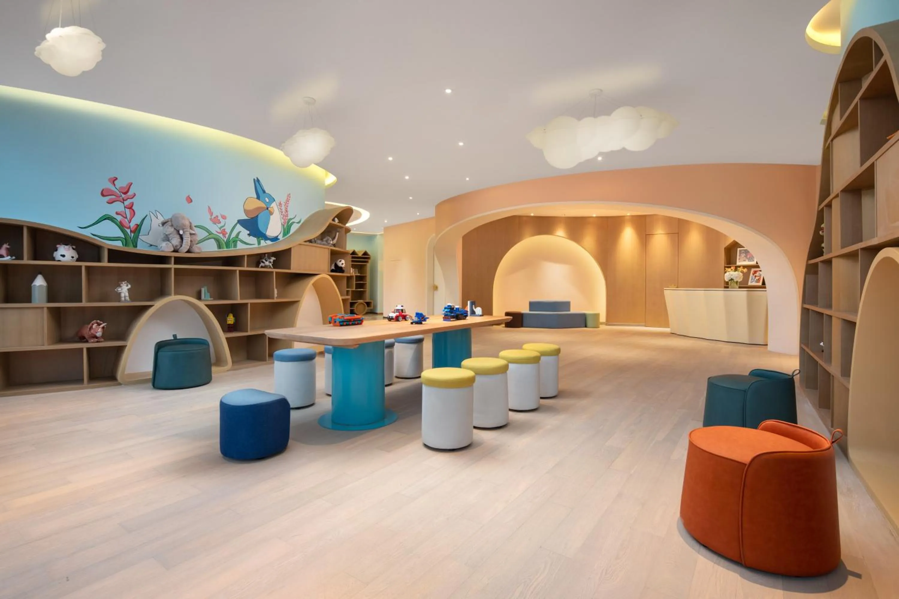 Seating area in Crowne Plaza Zhoushan Seaview by IHG