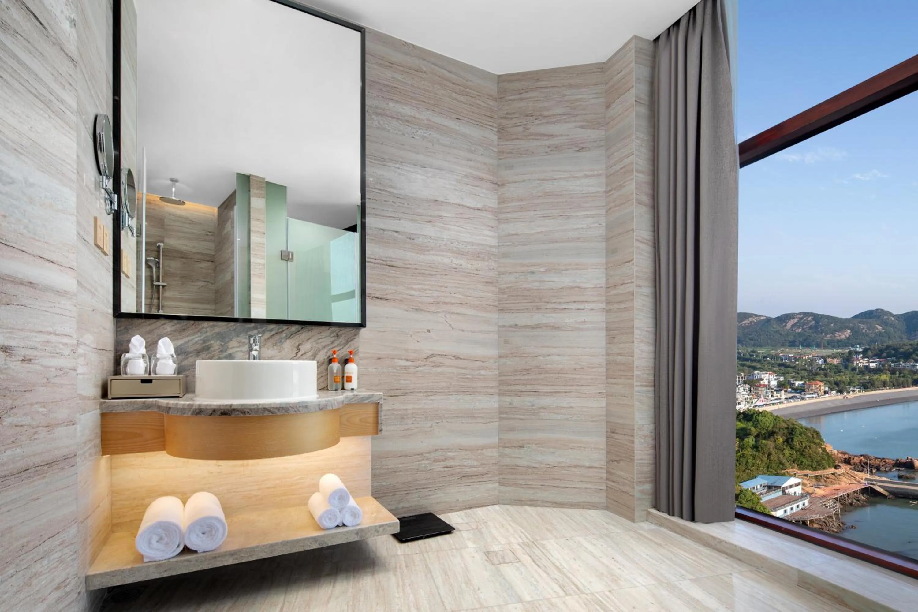 Natural landscape in Crowne Plaza Zhoushan Seaview by IHG