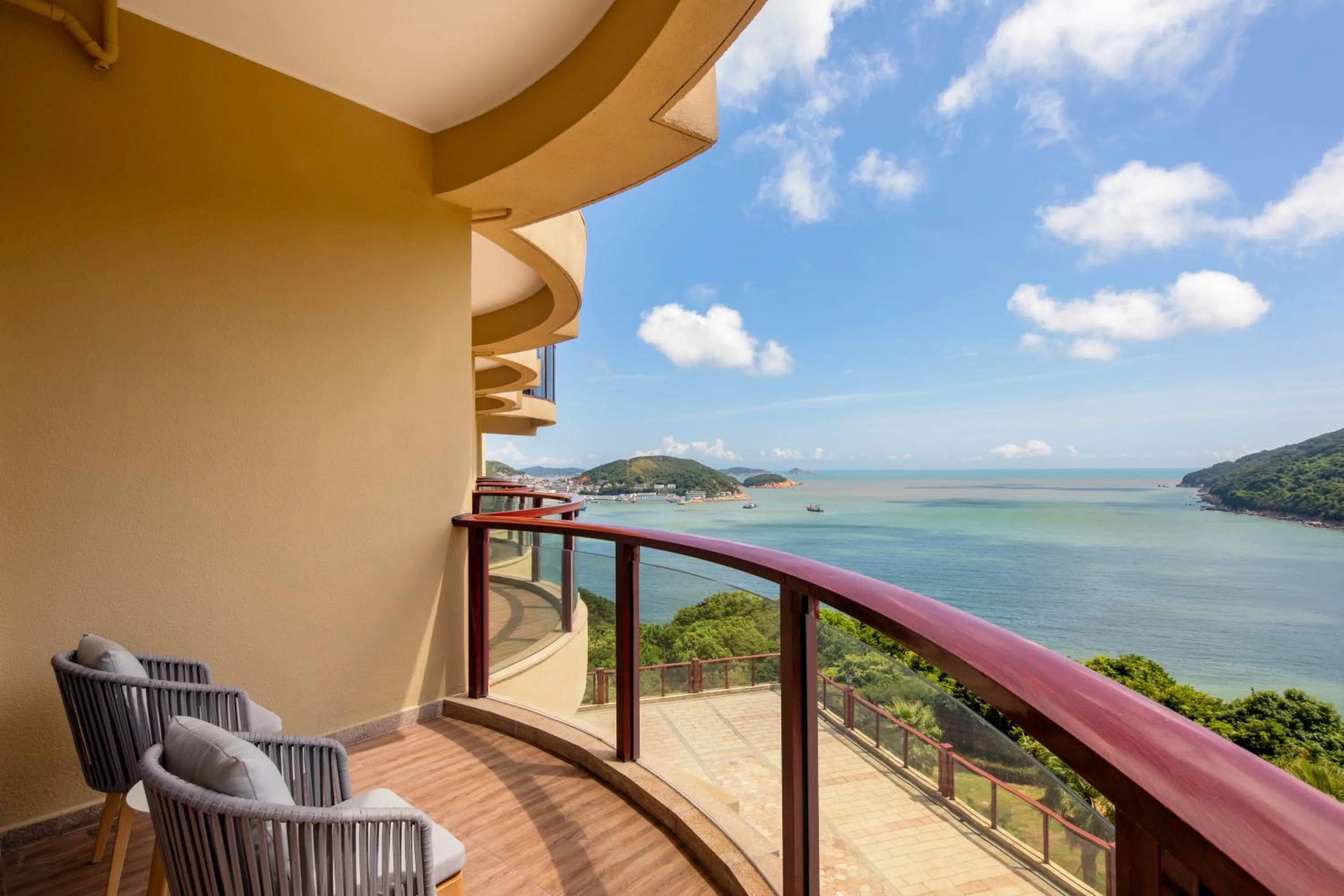 Natural landscape in Crowne Plaza Zhoushan Seaview by IHG