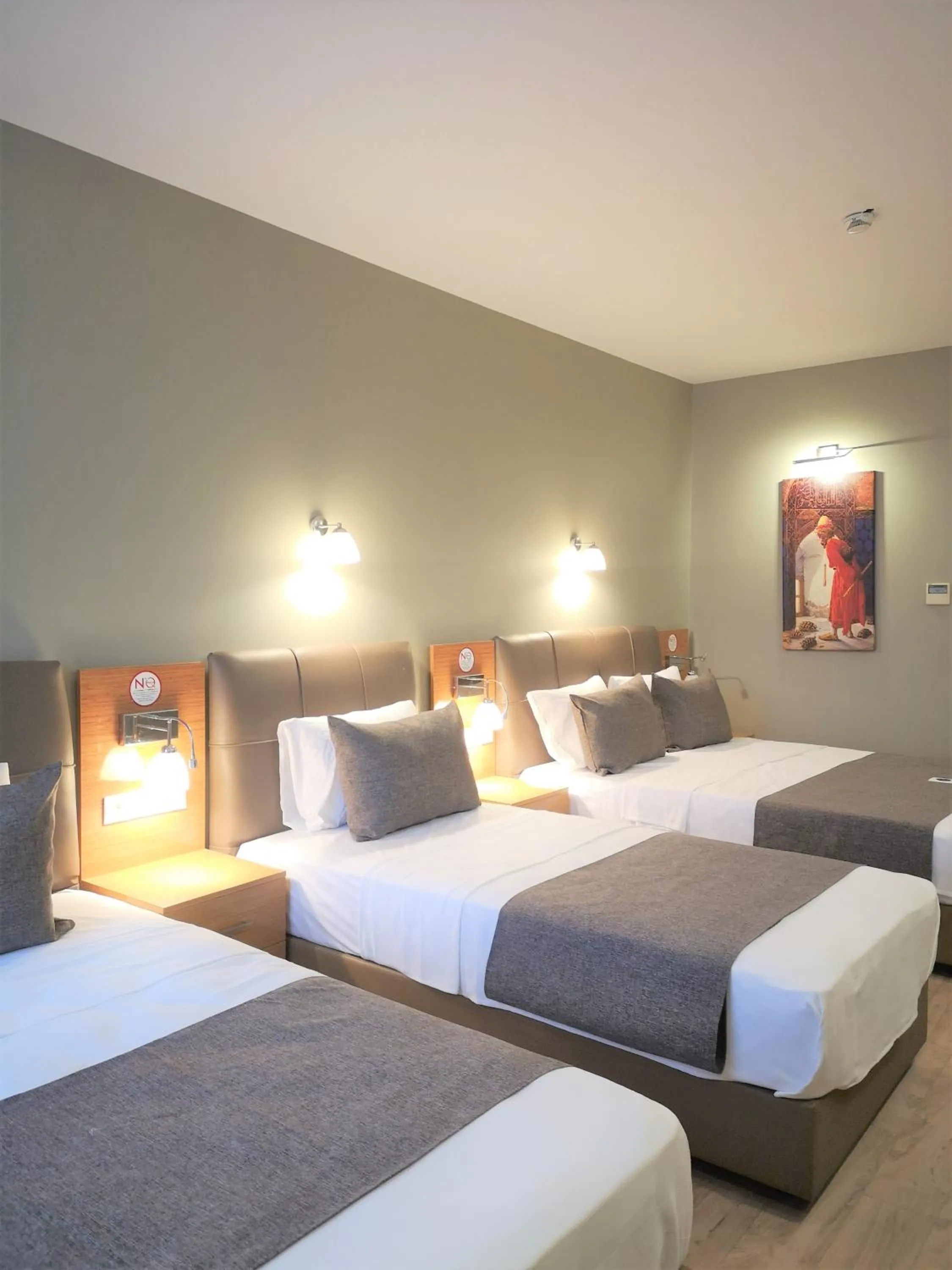 Bed in Grand Park Hotel Istanbul Beylikduzu