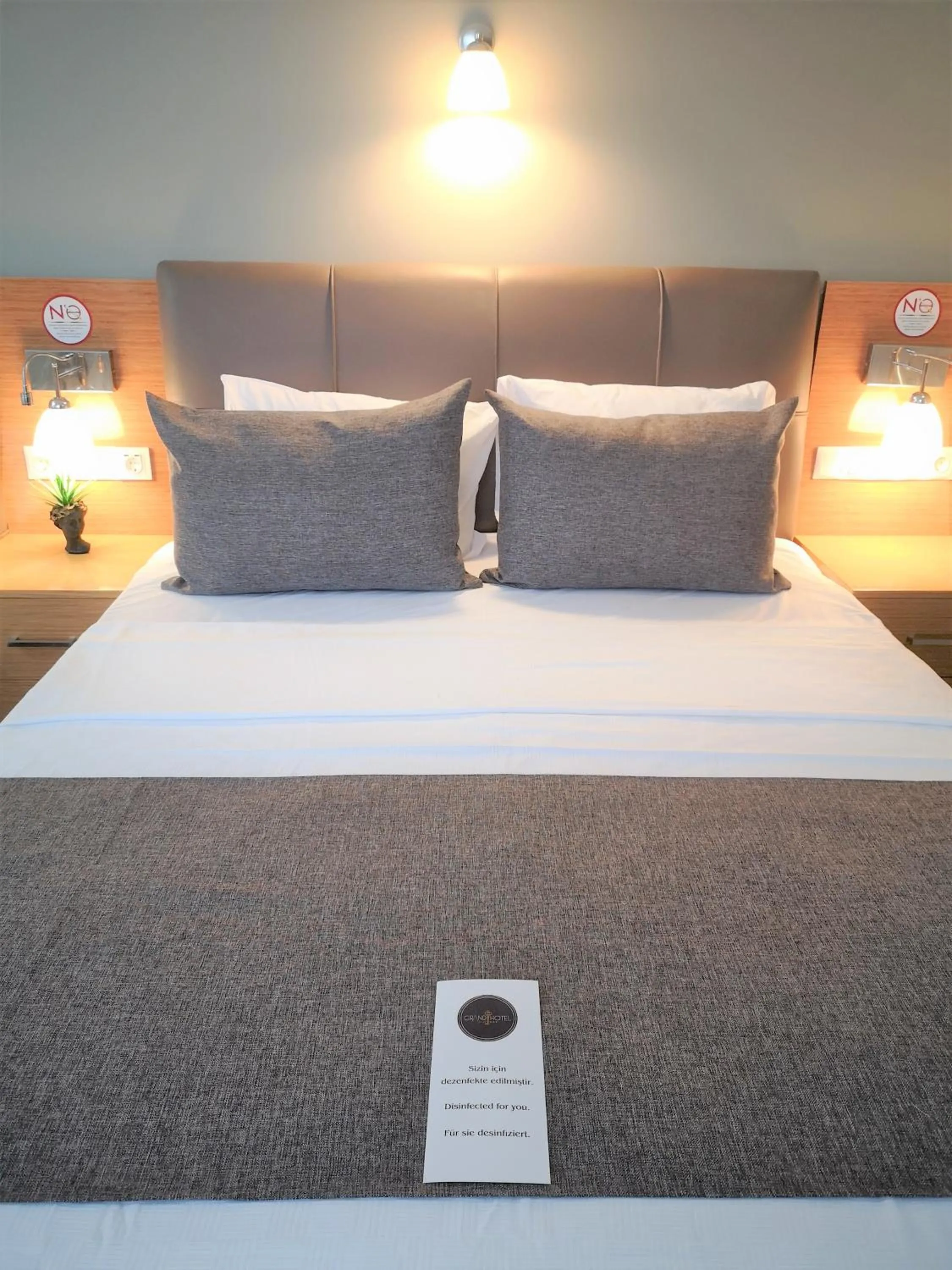 Bed in Grand Park Hotel Istanbul Beylikduzu