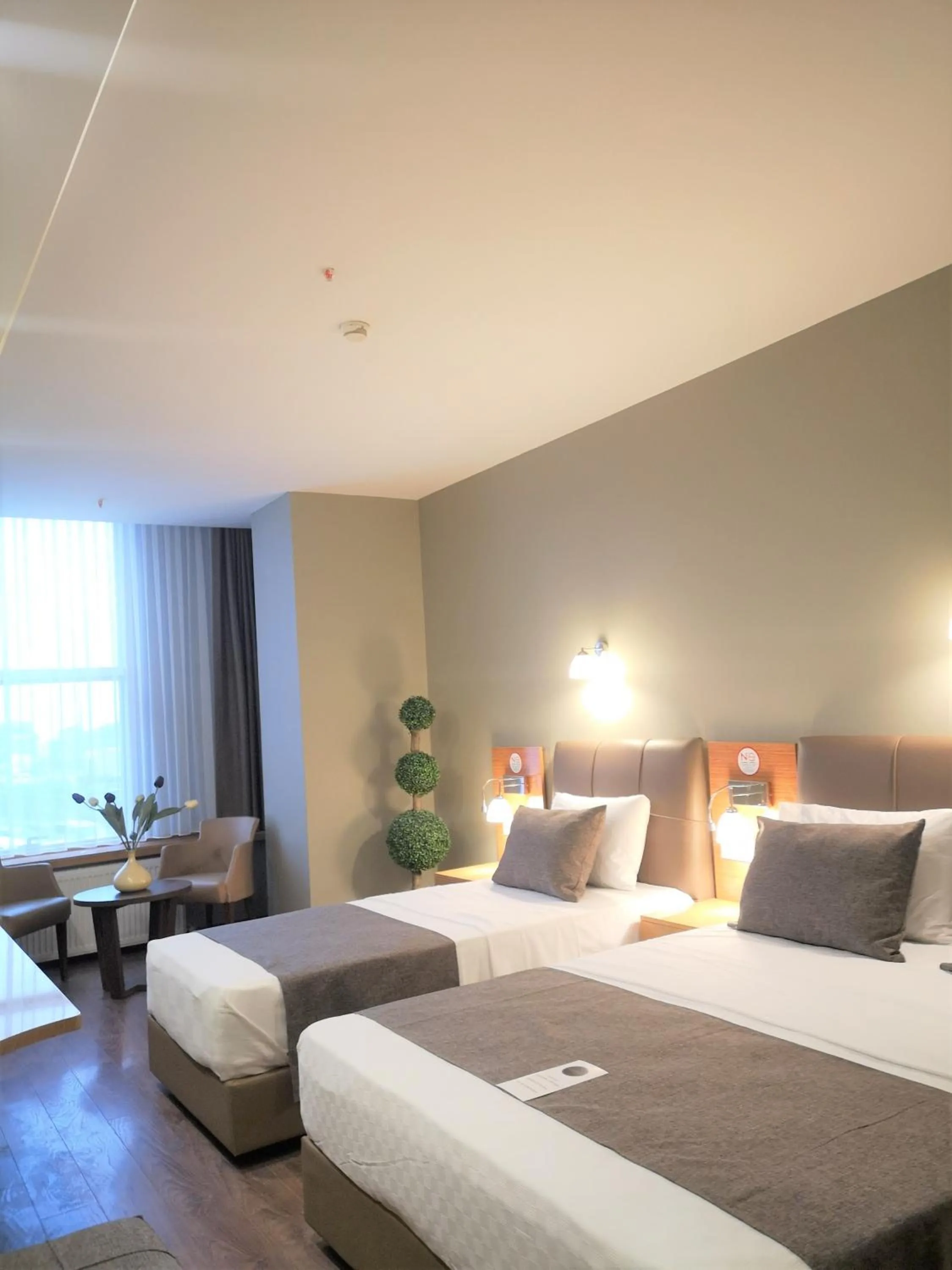 Bed in Grand Park Hotel Istanbul Beylikduzu