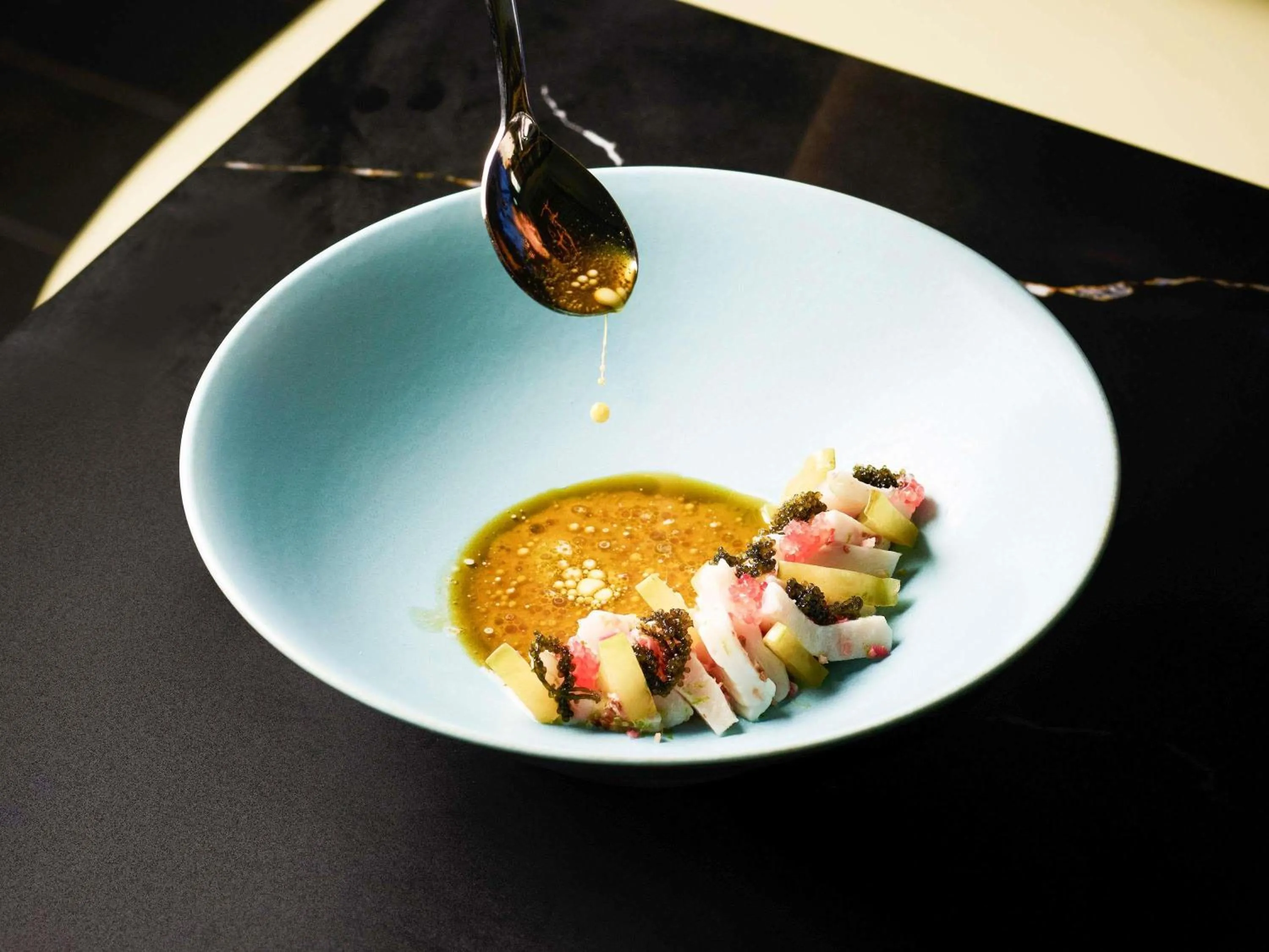 Restaurant/places to eat in Movenpick Hotel Melbourne On Spencer