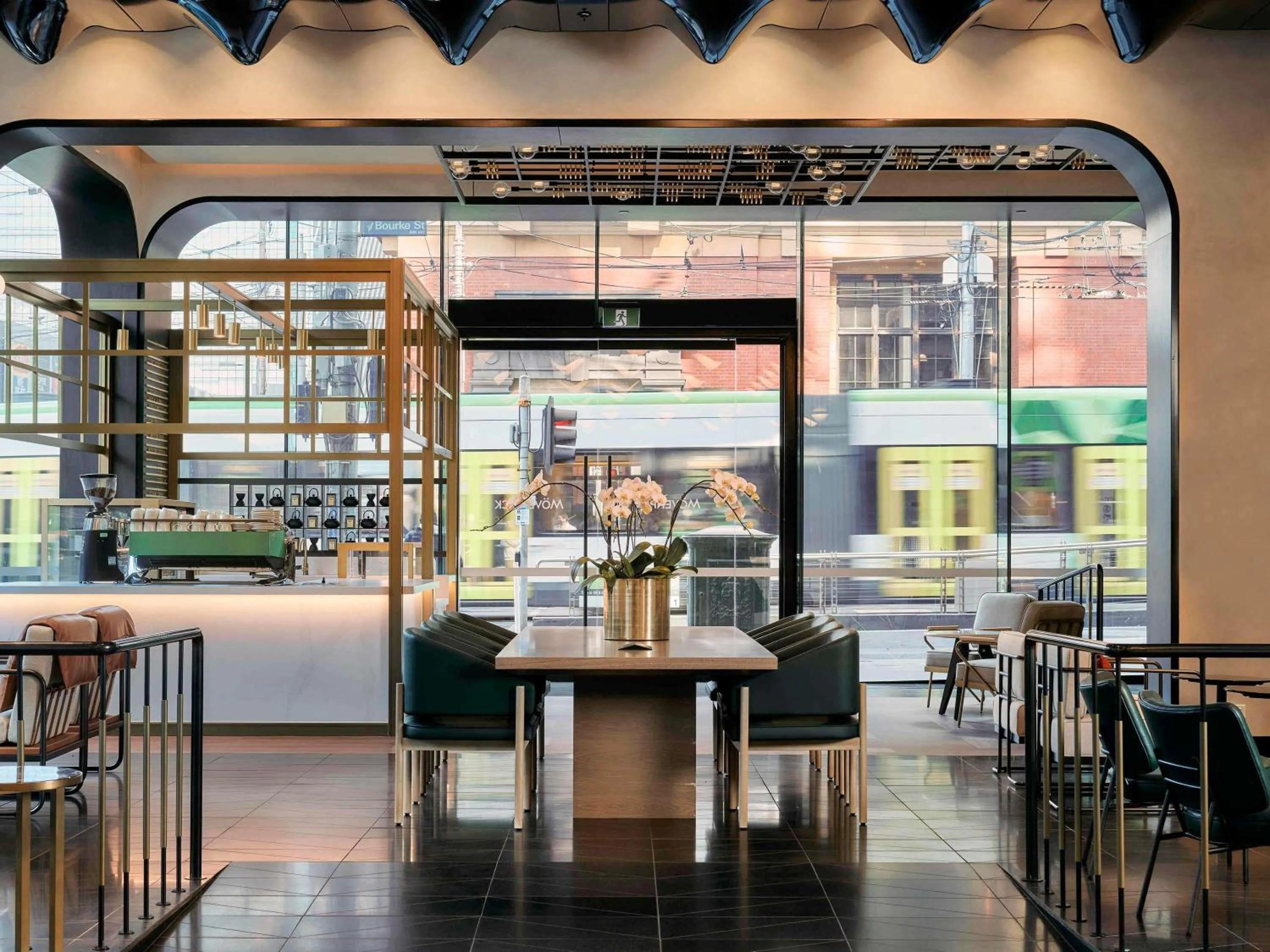 Restaurant/places to eat in Movenpick Hotel Melbourne On Spencer