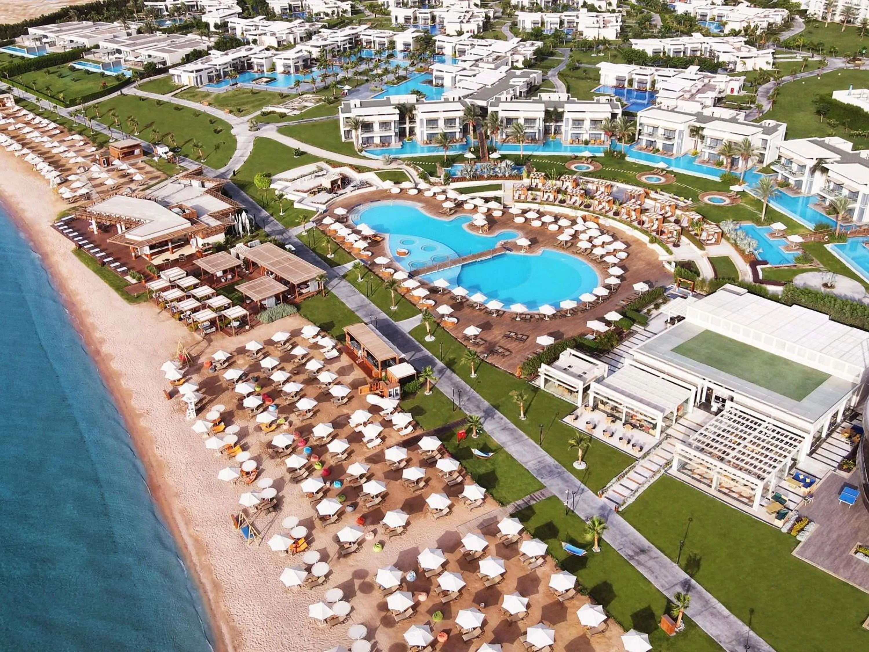 Property building in Rixos Premium Magawish Suites and Villas