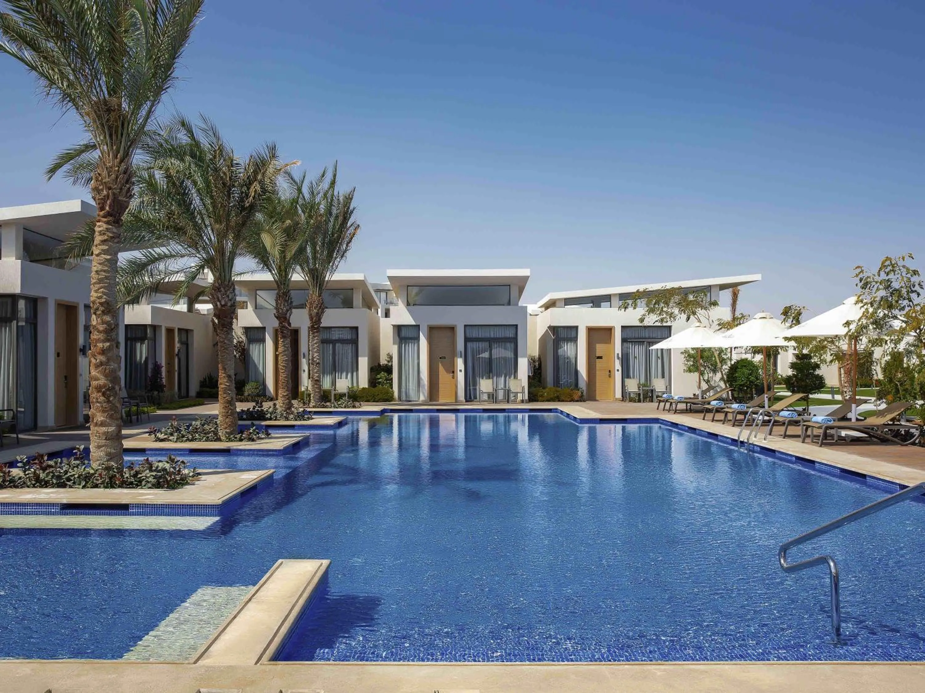 Pool view in Rixos Premium Magawish Suites and Villas- Ultra All-Inclusive