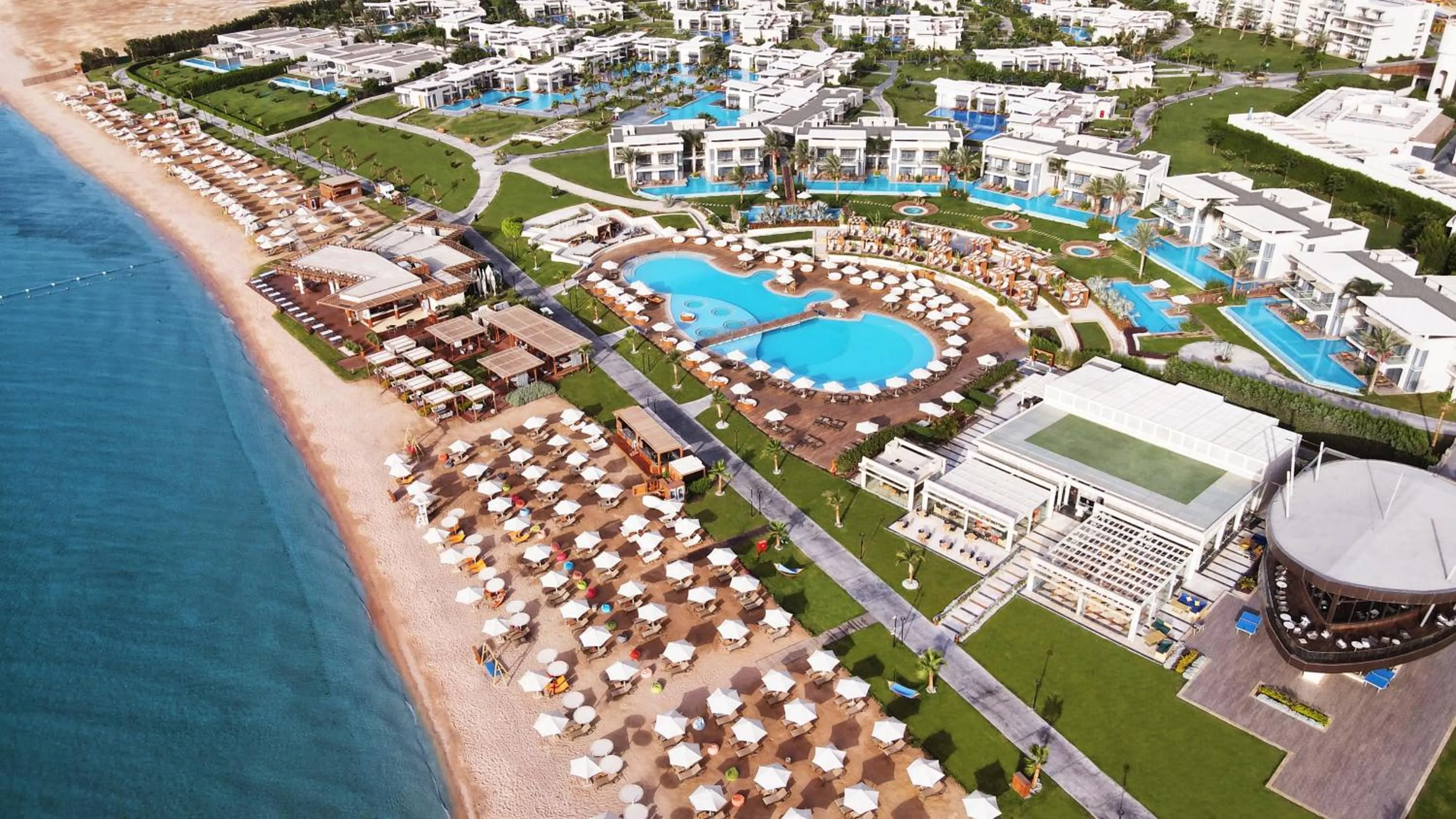 Beach in Rixos Premium Magawish Suites and Villas