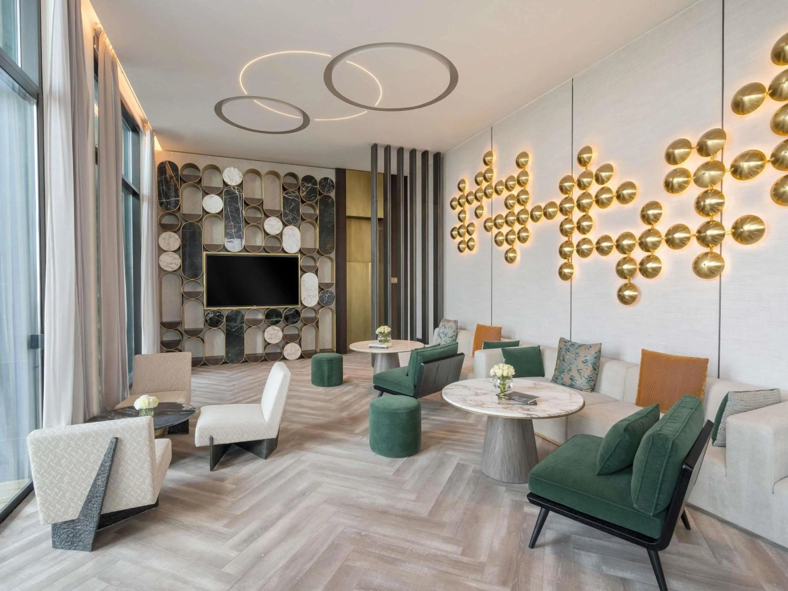 Lounge or bar in Fairmont Ramla Riyadh