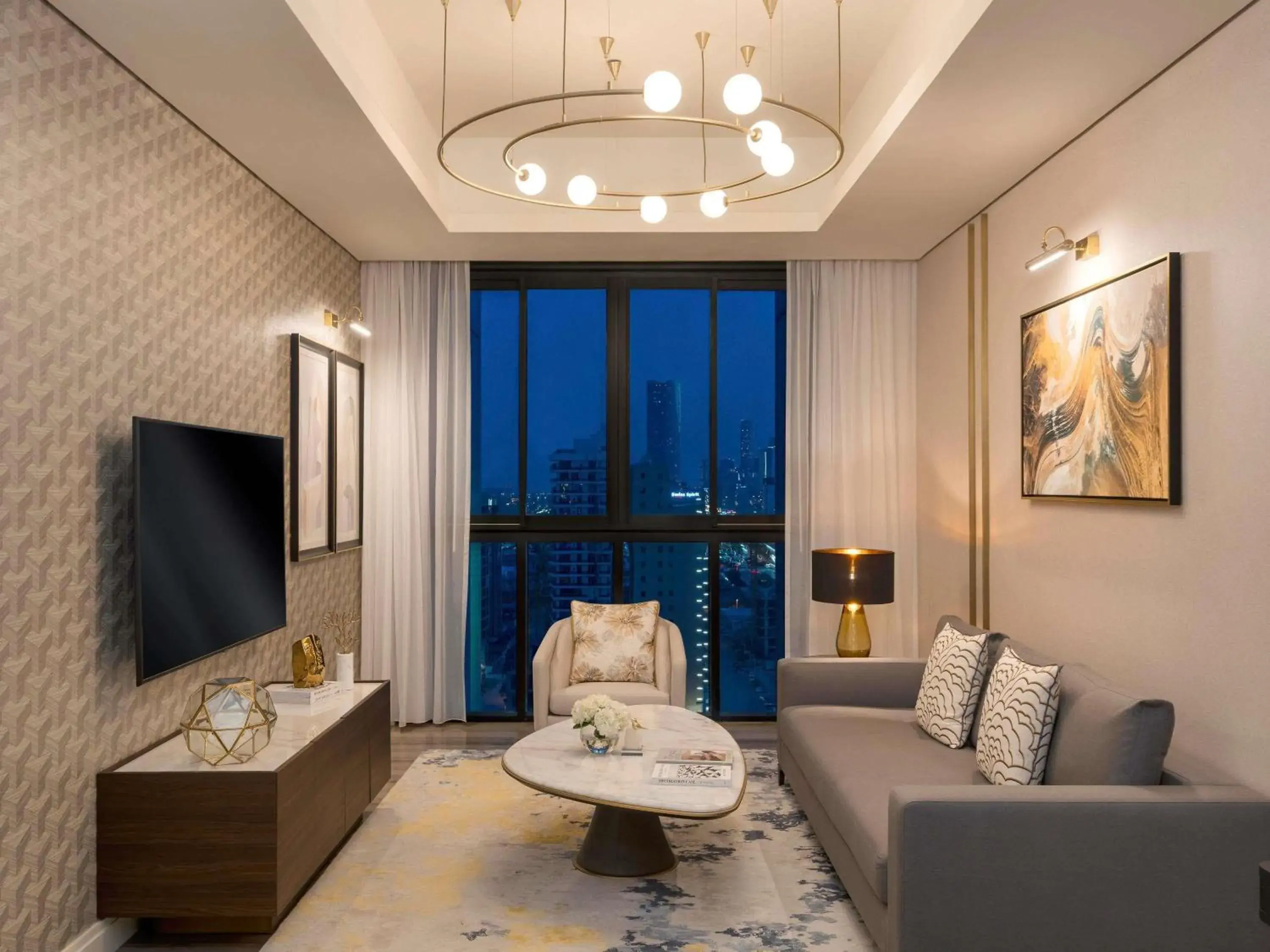 Fairmont Deluxe Residence One Bedroom with Terrace - City View in Fairmont Ramla Riyadh Fairmont Deluxe Residence One Bedroom with Terrace - City View in Fairmont Ramla Riyadh