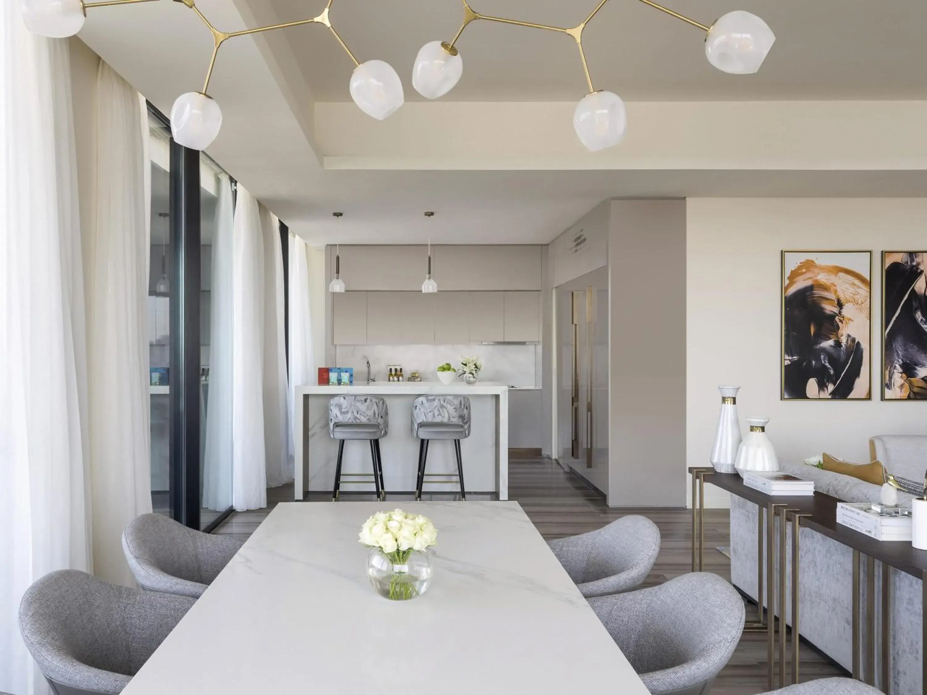 Fairmont Executive Residence Three Bedroom with Terrace - Corner Multiple Sky View in Fairmont Ramla Serviced Residences Fairmont Executive Residence Three Bedroom with Terrace - Corner Multiple Sky View in Fairmont Ramla Serviced Residences