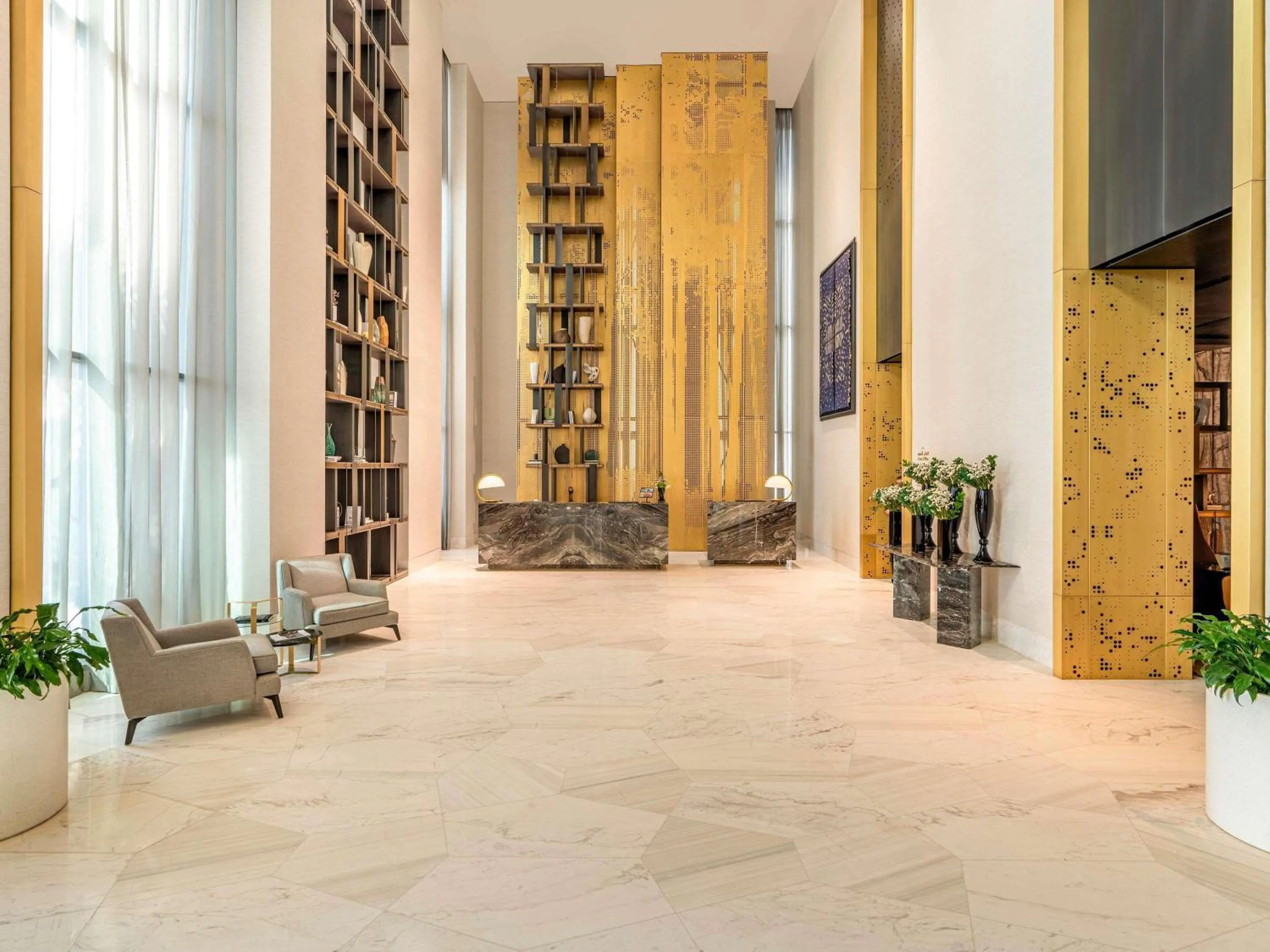 Lounge or bar in Fairmont Ramla Riyadh