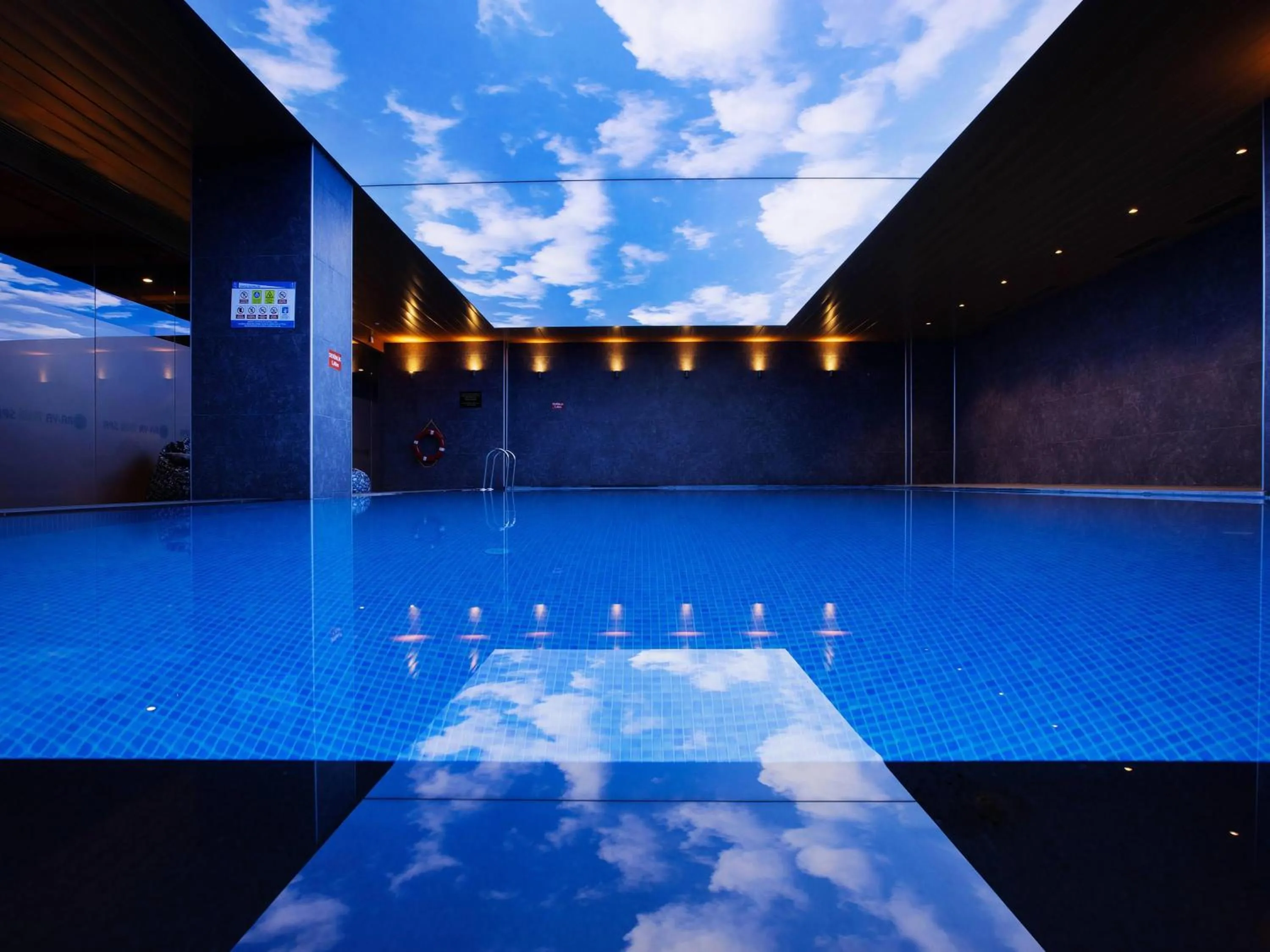 Pool view in ibis Styles Istanbul Merter