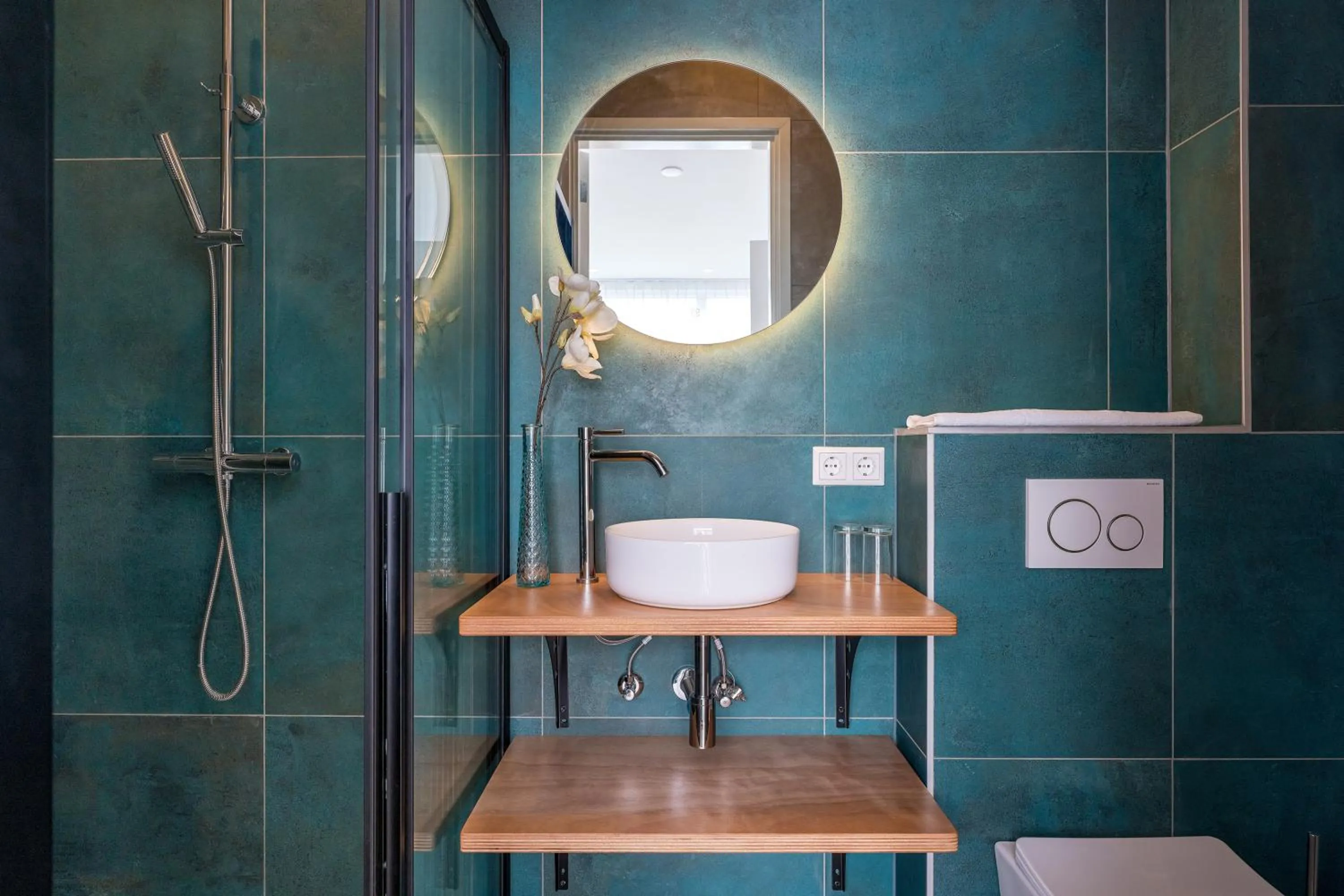 Bathroom in Boutique Hotel At Sea