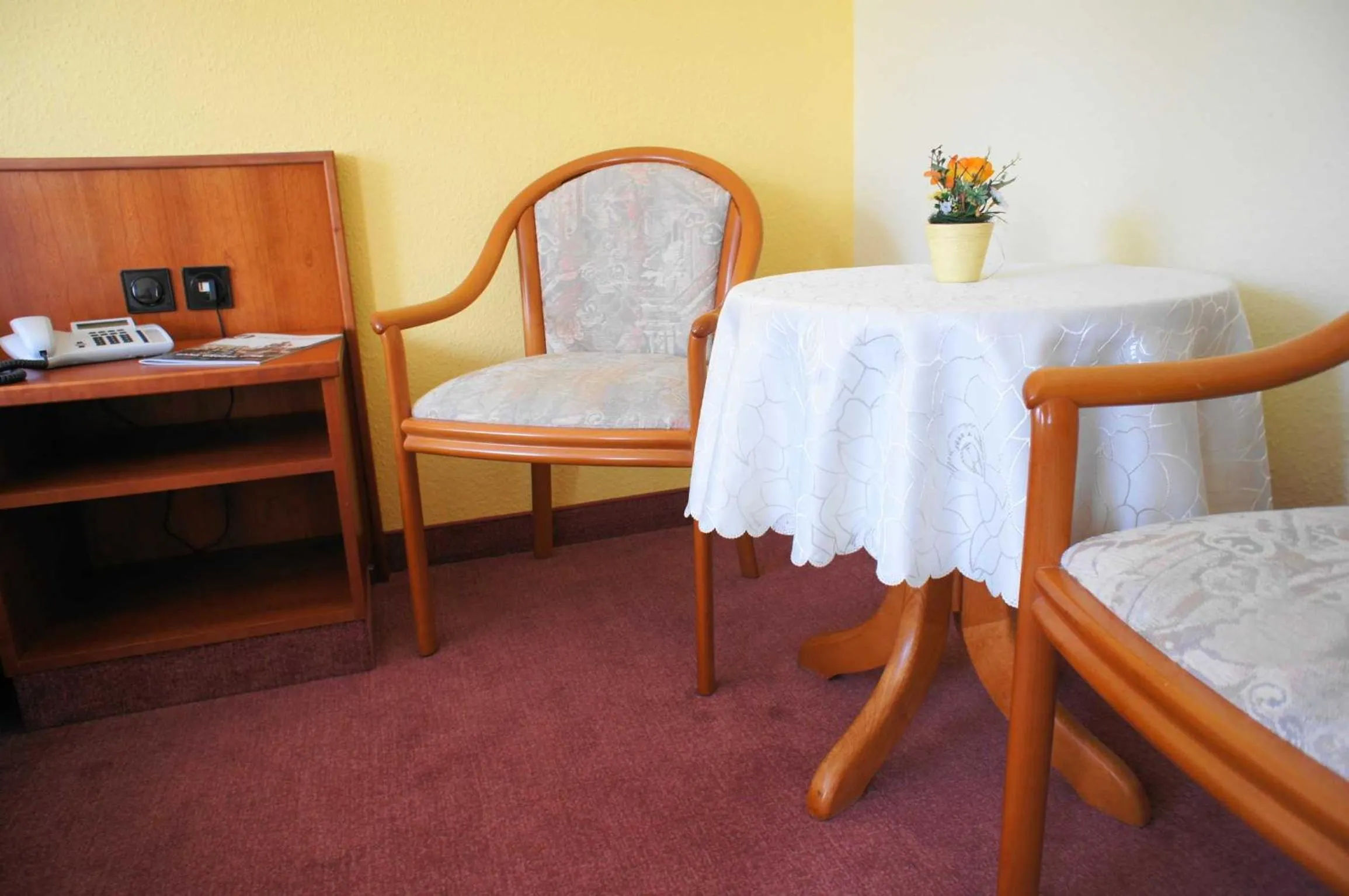 Decorative detail, Bed in Hotel Pesterwitzer Siegel