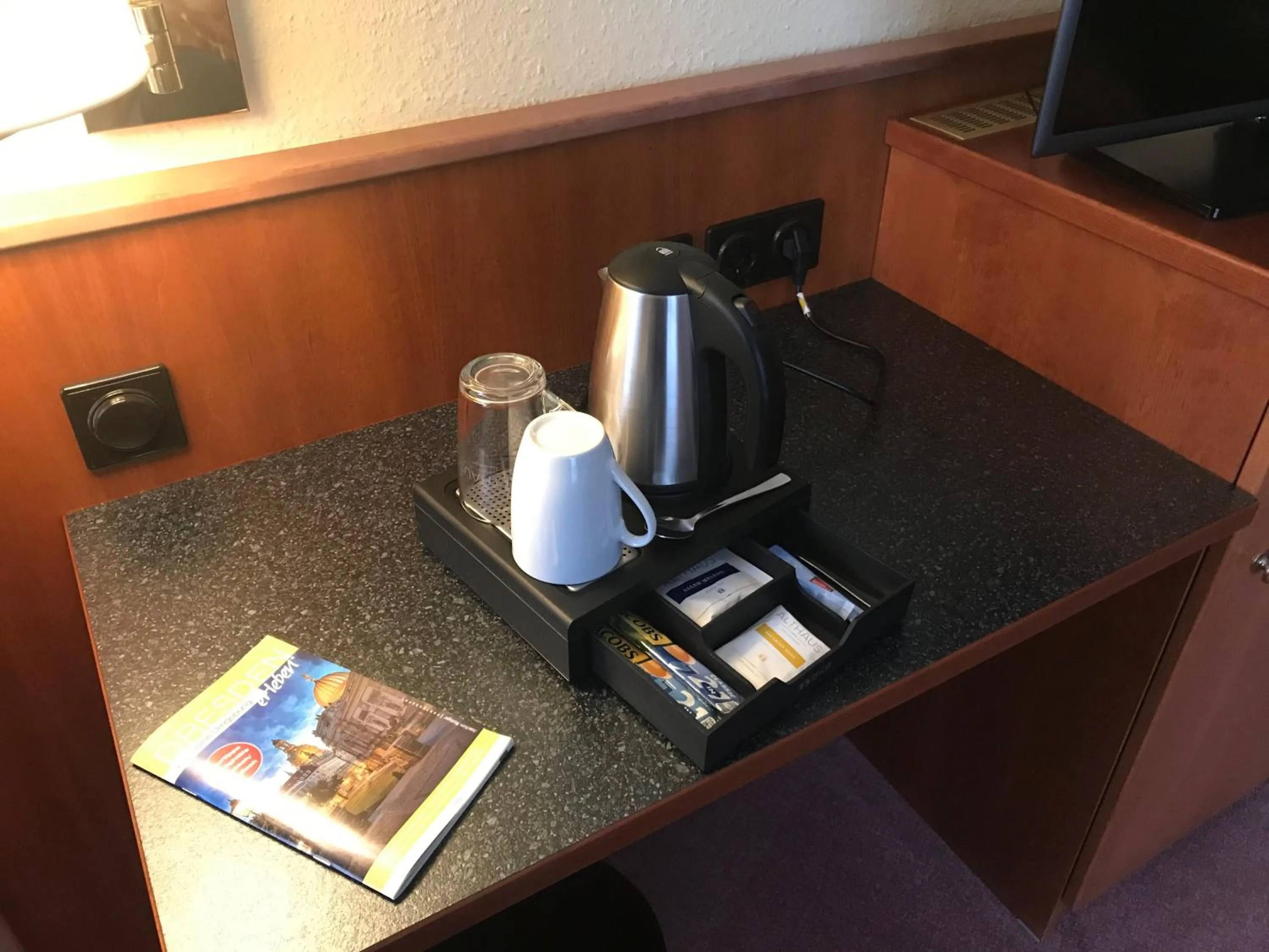 Coffee/tea facilities in Hotel Pesterwitzer Siegel