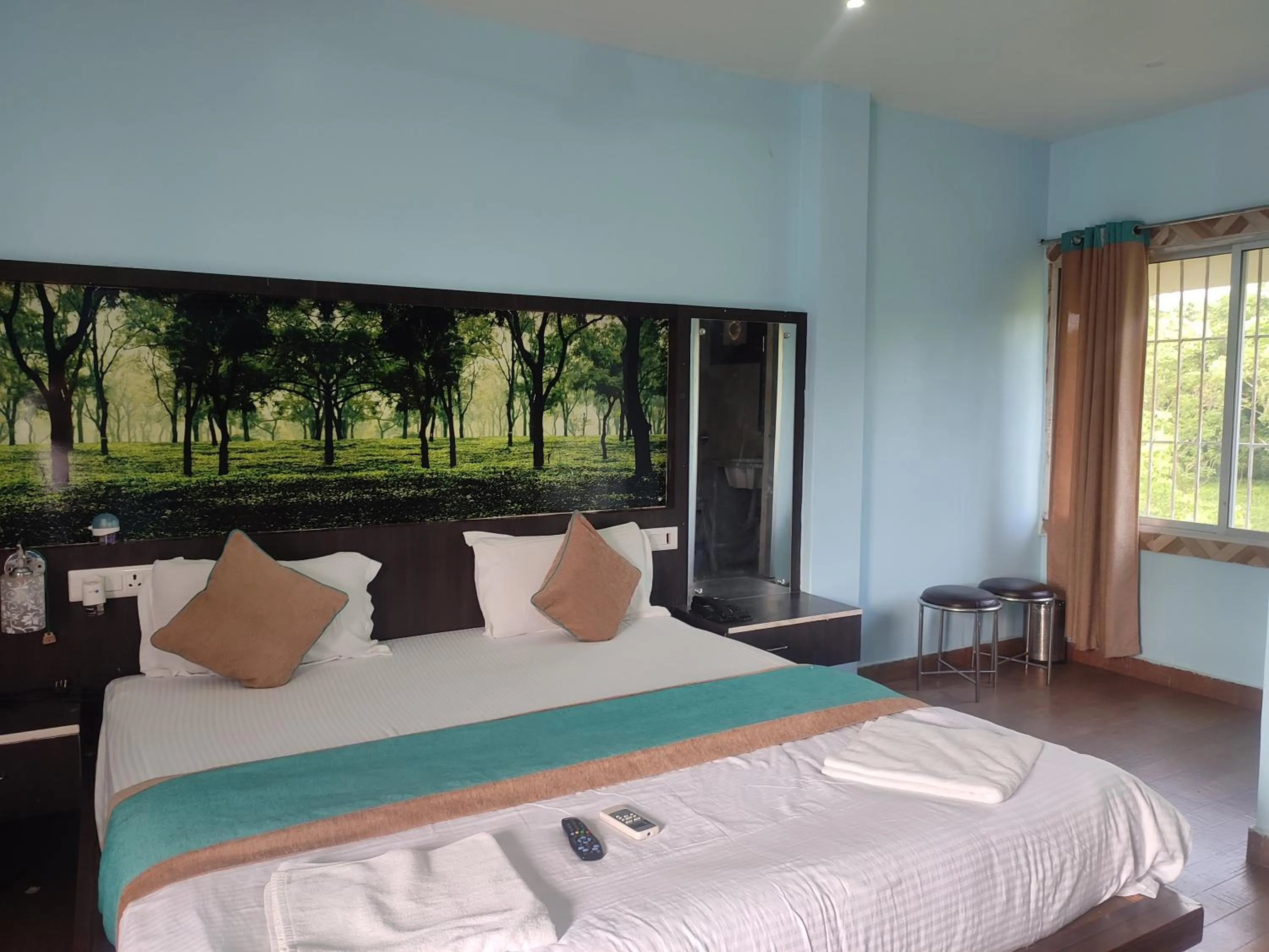 Bed in Maa Greenary View - A Holiday Resort