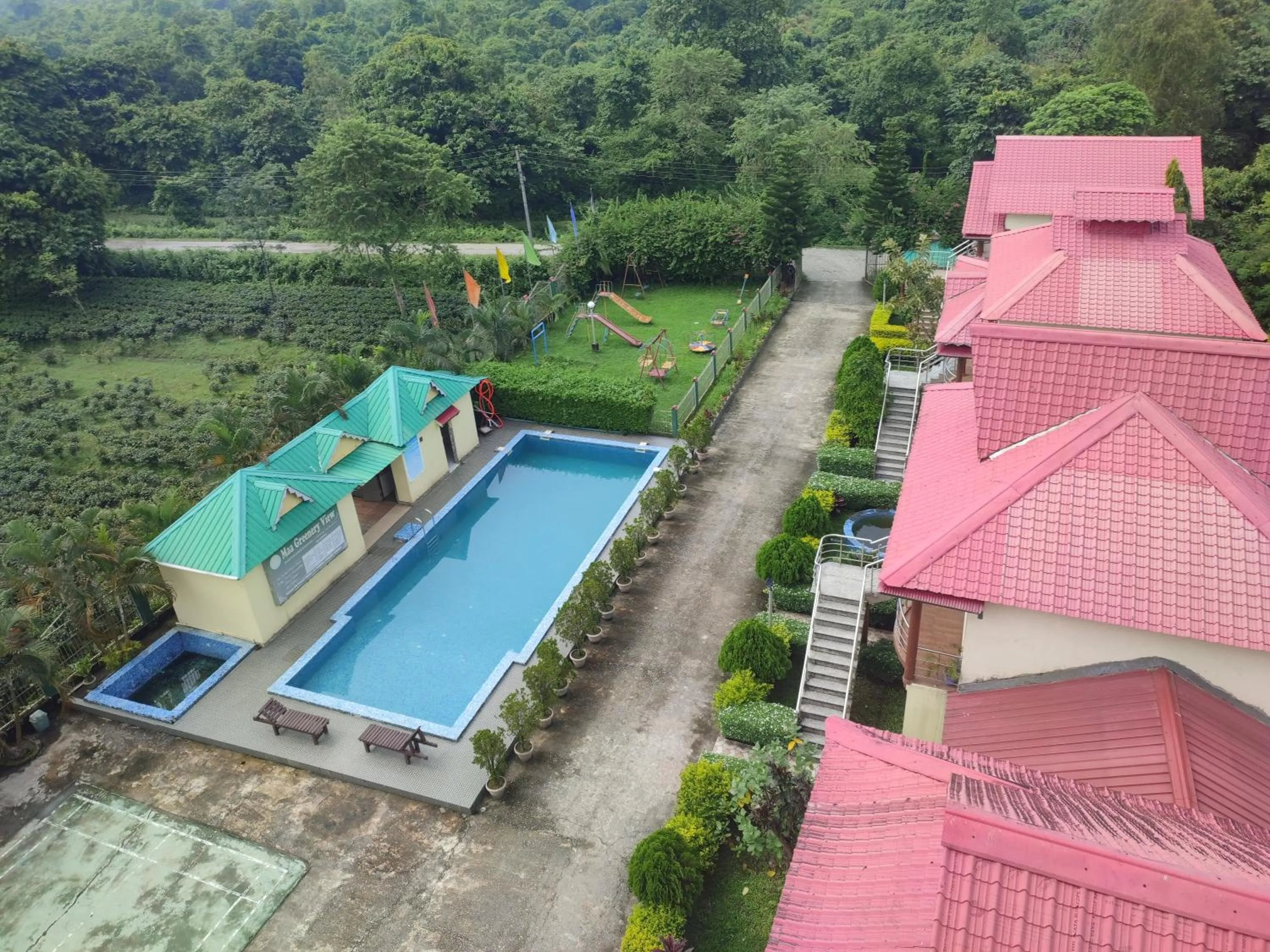 Property building in Maa Greenary View - A Holiday Resort