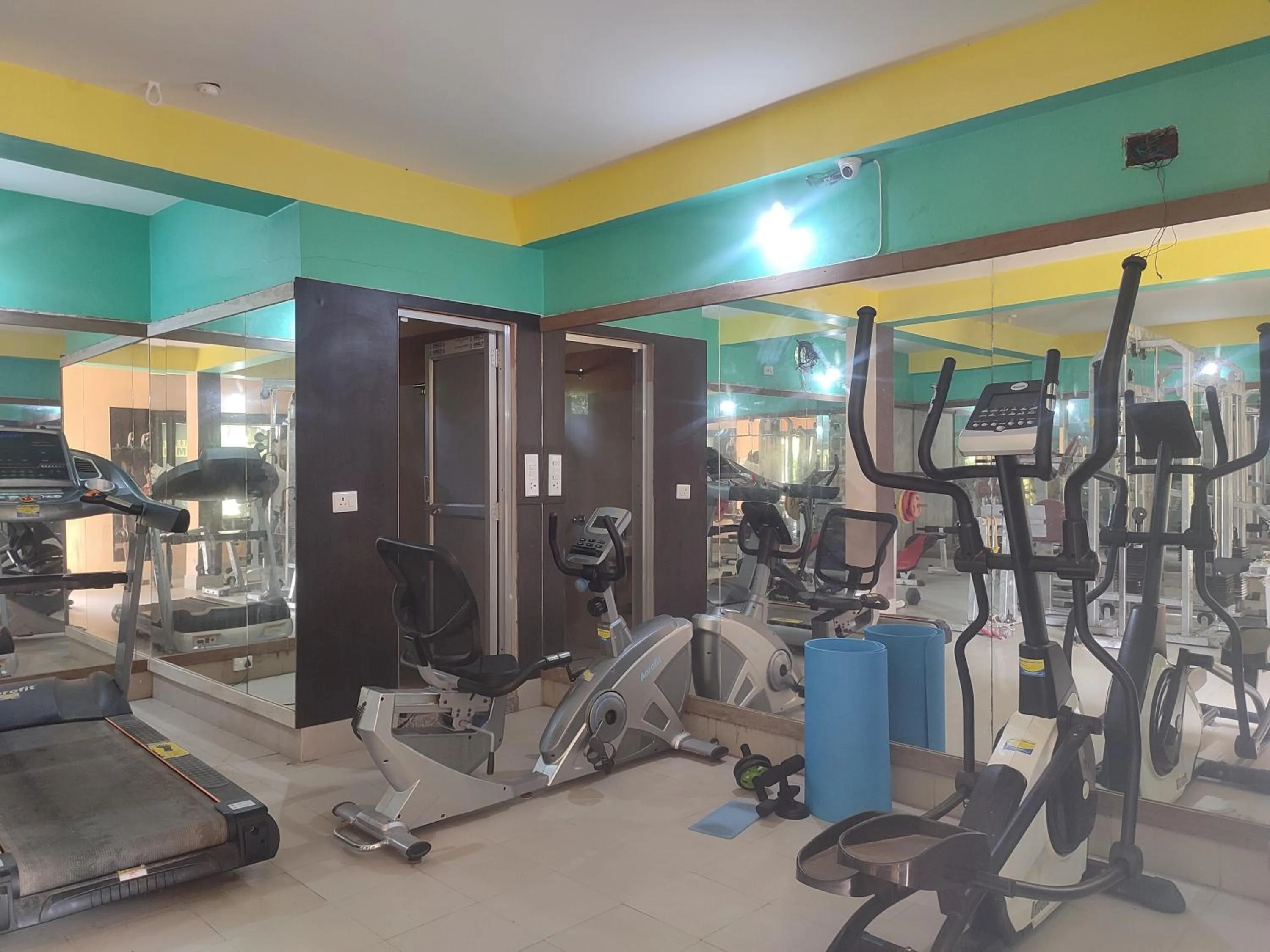 Fitness centre/facilities in Maa Greenary View - A Holiday Resort